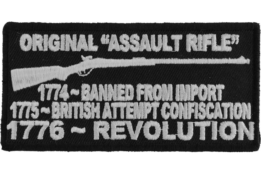 1776 American Revolution Historical Embroidered Patch - Patriotic Sew-On Badge for Jackets, Hats & Bags | Perfect for Independence Day & Reenactments