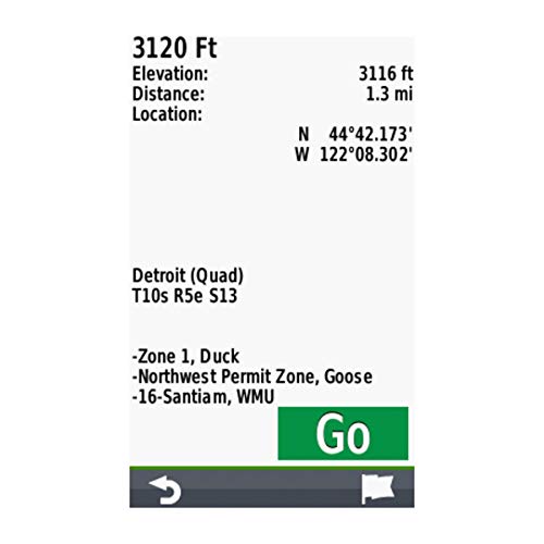 Garmin Huntview Plus Preloaded microSD Card with Hunting Management Units for Garmin Handheld GPS - Michigan Hunting Maps for Outdoor Navigation & Game Tracking