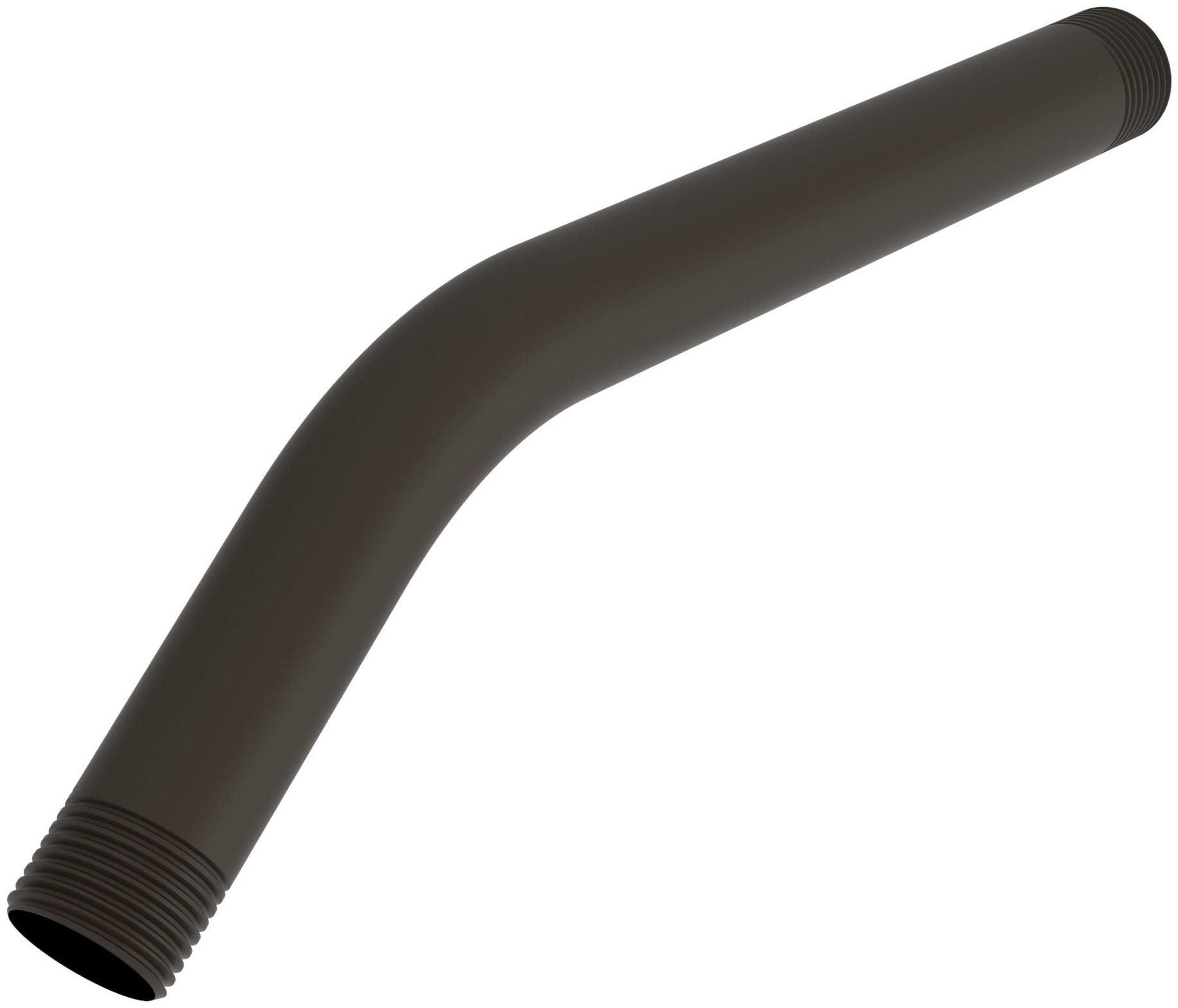 Newport Brass 203 10-Inch Solid Brass Shower Arm in Oil Rubbed Bronze Finish - Durable Bathroom Fixture for Modern & Traditional Showers