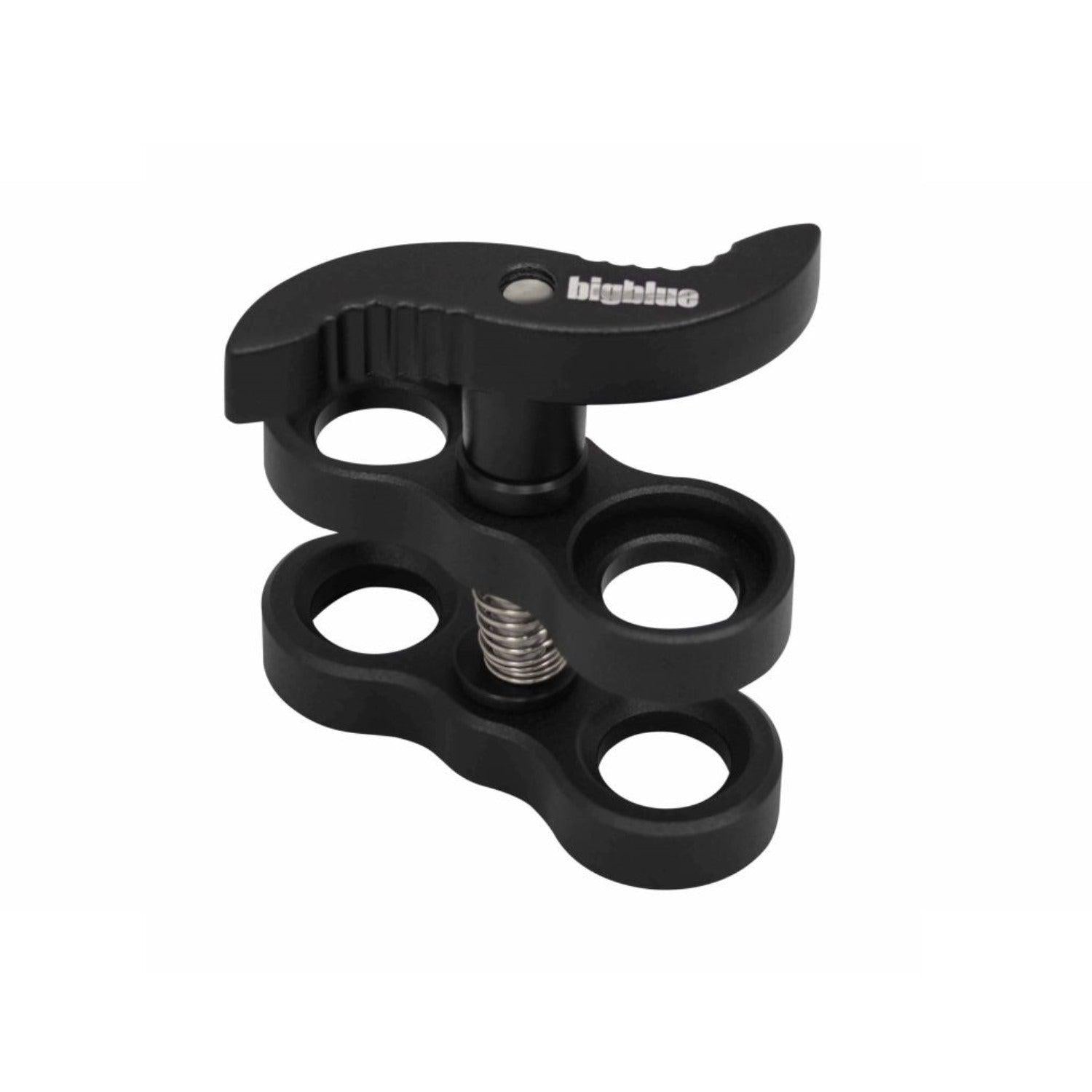 BigBlue Camera Tray and Double Clip - Professional Underwater Camera Mount for Scuba Diving & Snorkeling - Secure GoPro, DSLR & Action Cameras - Perfect for Underwater Photography & Marine Exploration
