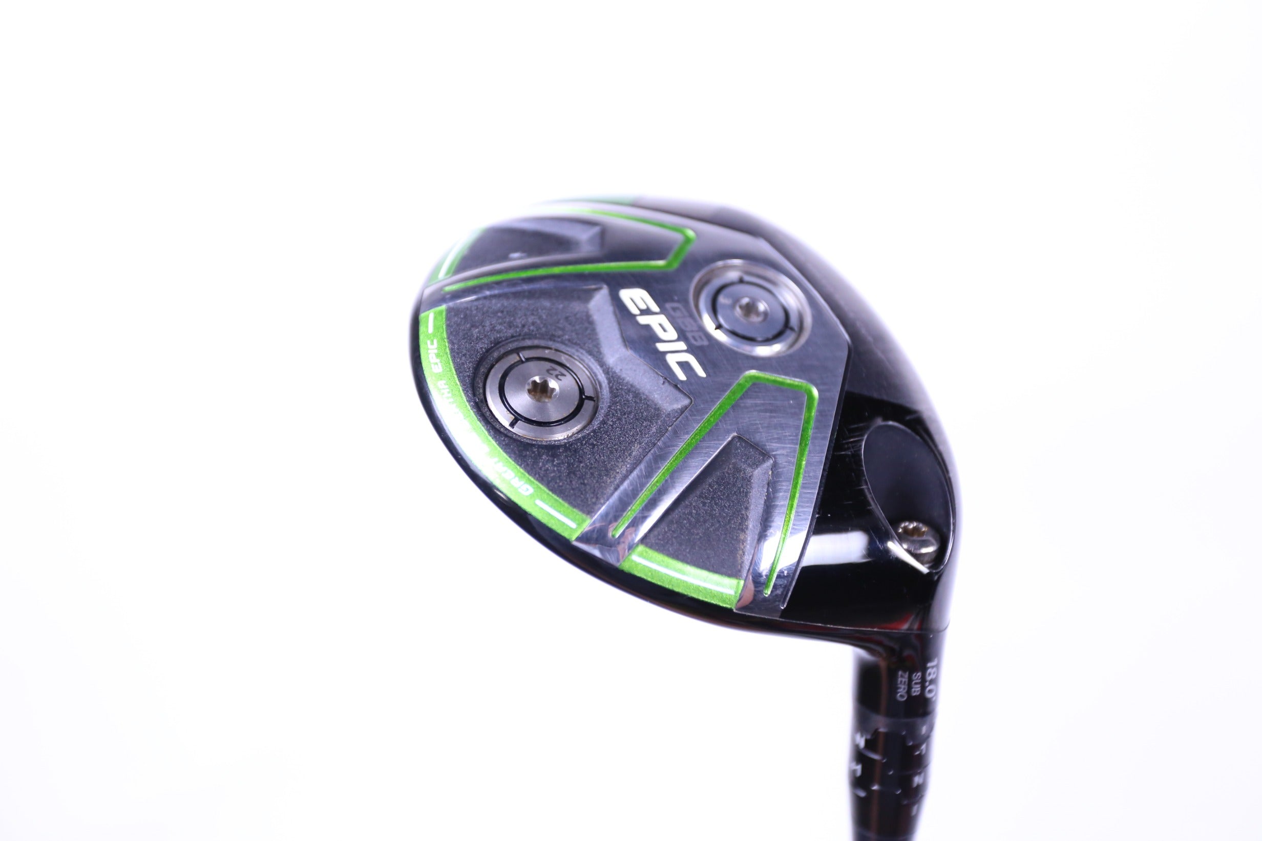 Used Callaway GBB Epic Sub Zero 5 Wood Golf Club - 18° Stiff Flex Right Handed Driver for Men - Perfect for Long Fairway Shots and Low-Handicap Players