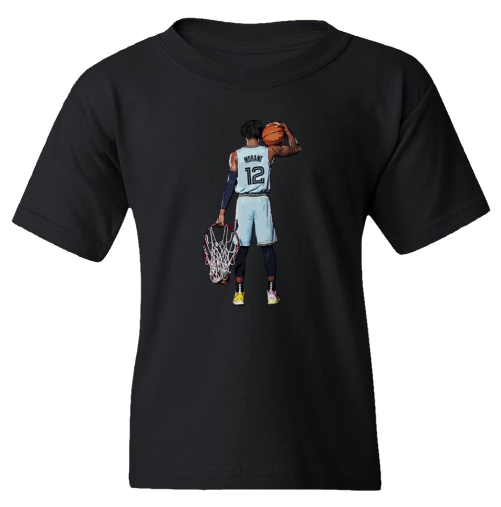 Memphis Grizzlies Ja Morant Basketball Fan T-Shirt - Unisex Youth Tee for NBA Games & Streetwear