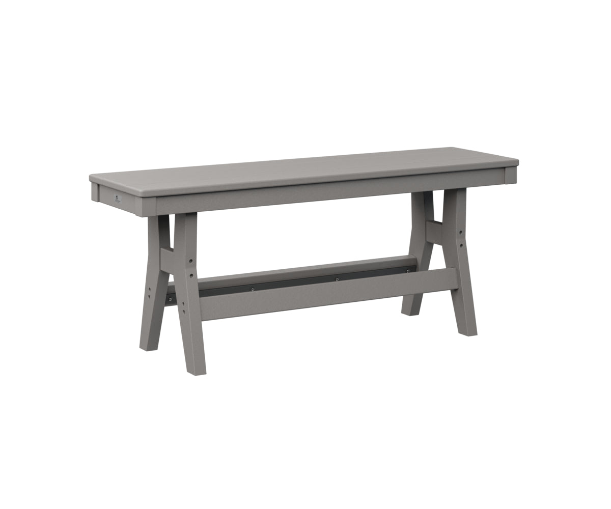 Berlin Gardens Harbor 44 Dining Bench - Outdoor Patio Furniture, Weather-Resistant Wooden Dining Bench for Garden, Deck, Backyard - Perfect for Entertaining and Relaxing