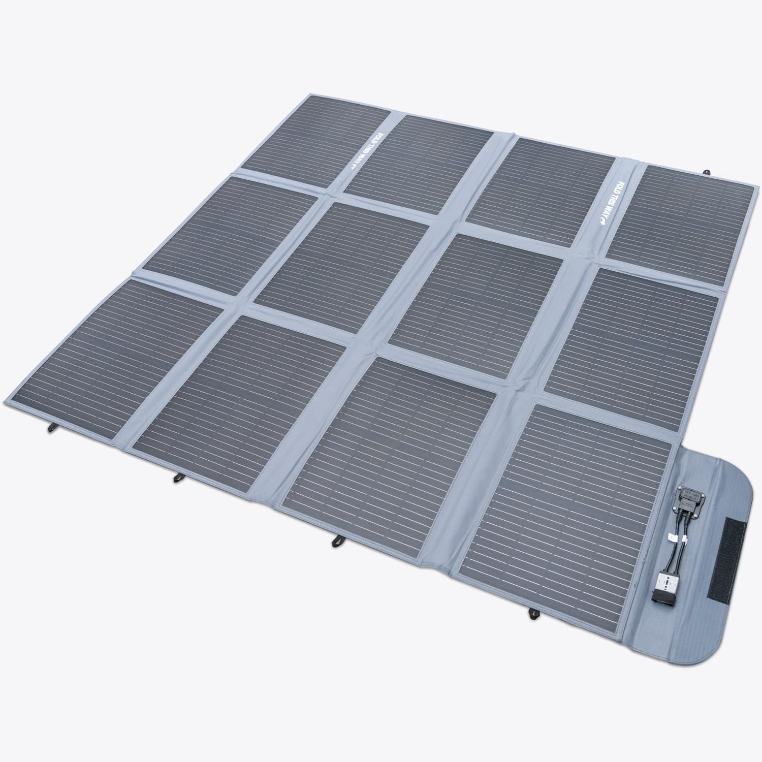 300W Portable Solar Panel Blanket with 20A MPPT Charge Controller - Perfect for Camping, RV Trips & Emergency Power Backup