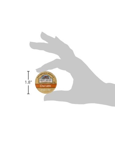 Grove Square Chai Latte Tea - 24 Single Serve Cups for Keurig K-Cup Brewers | Perfect for Office, Home & Morning Energy Boost