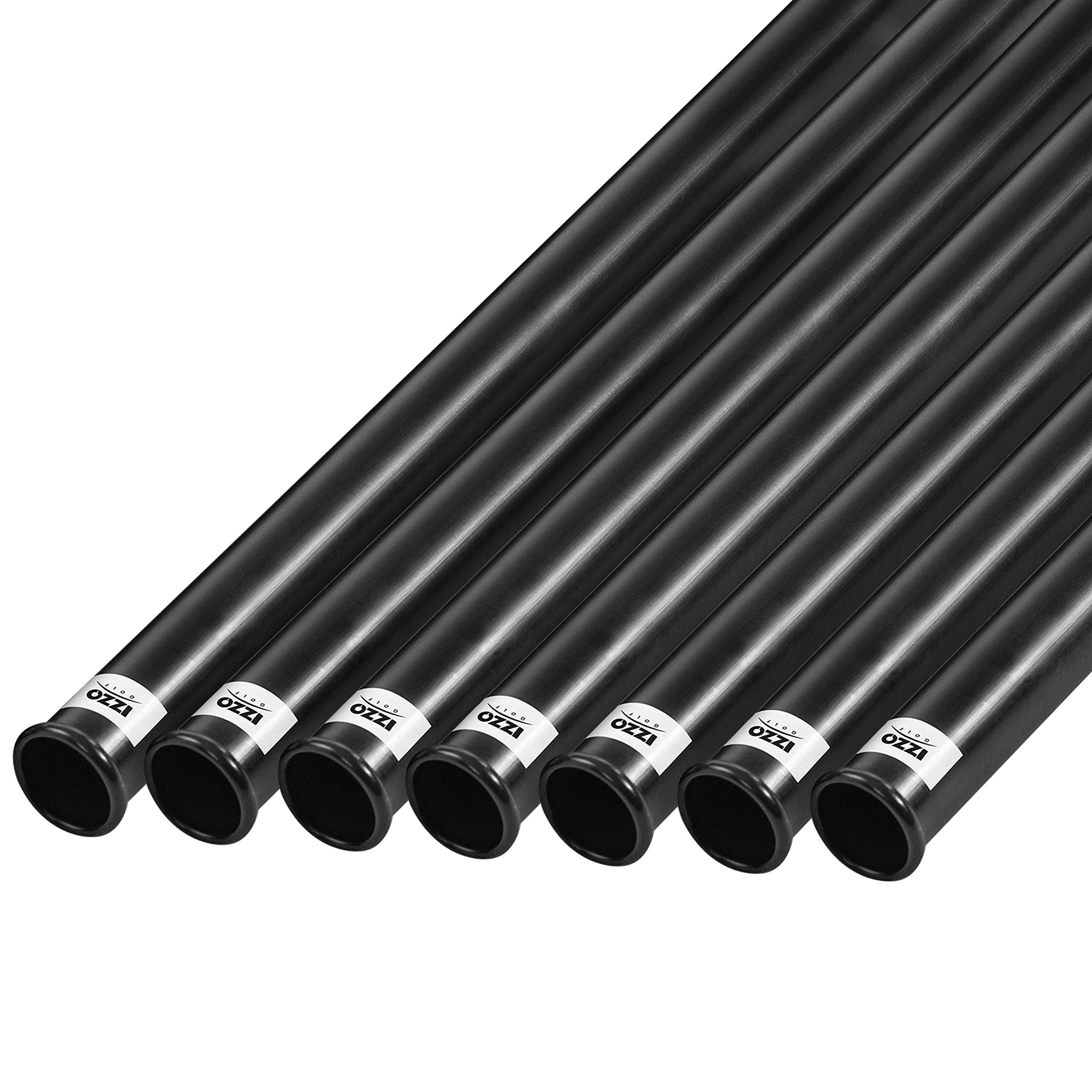 Premium IZZO Black Plastic Golf Club Tube - Durable Golf Club Protector for Travel & Storage | Perfect for Golfers & Club Protection