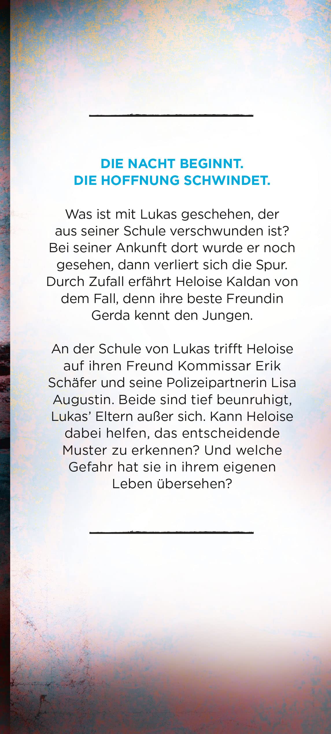 Narbenherz Thriller - Gripping Crime Novel for Mystery Lovers