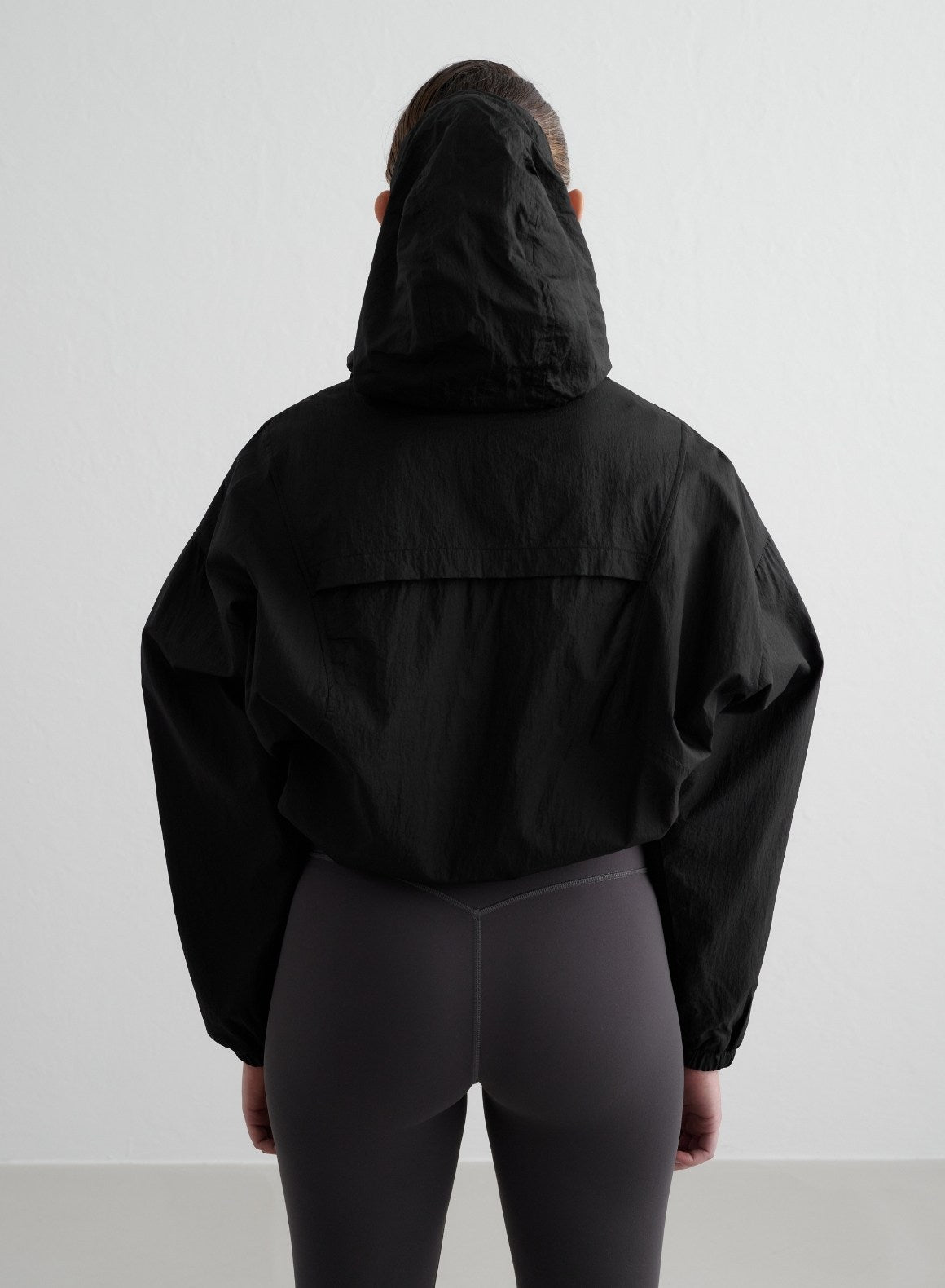 Black Lightweight Anorak Jacket for Men & Women - Waterproof Windbreaker for Hiking, Camping & Outdoor Activities