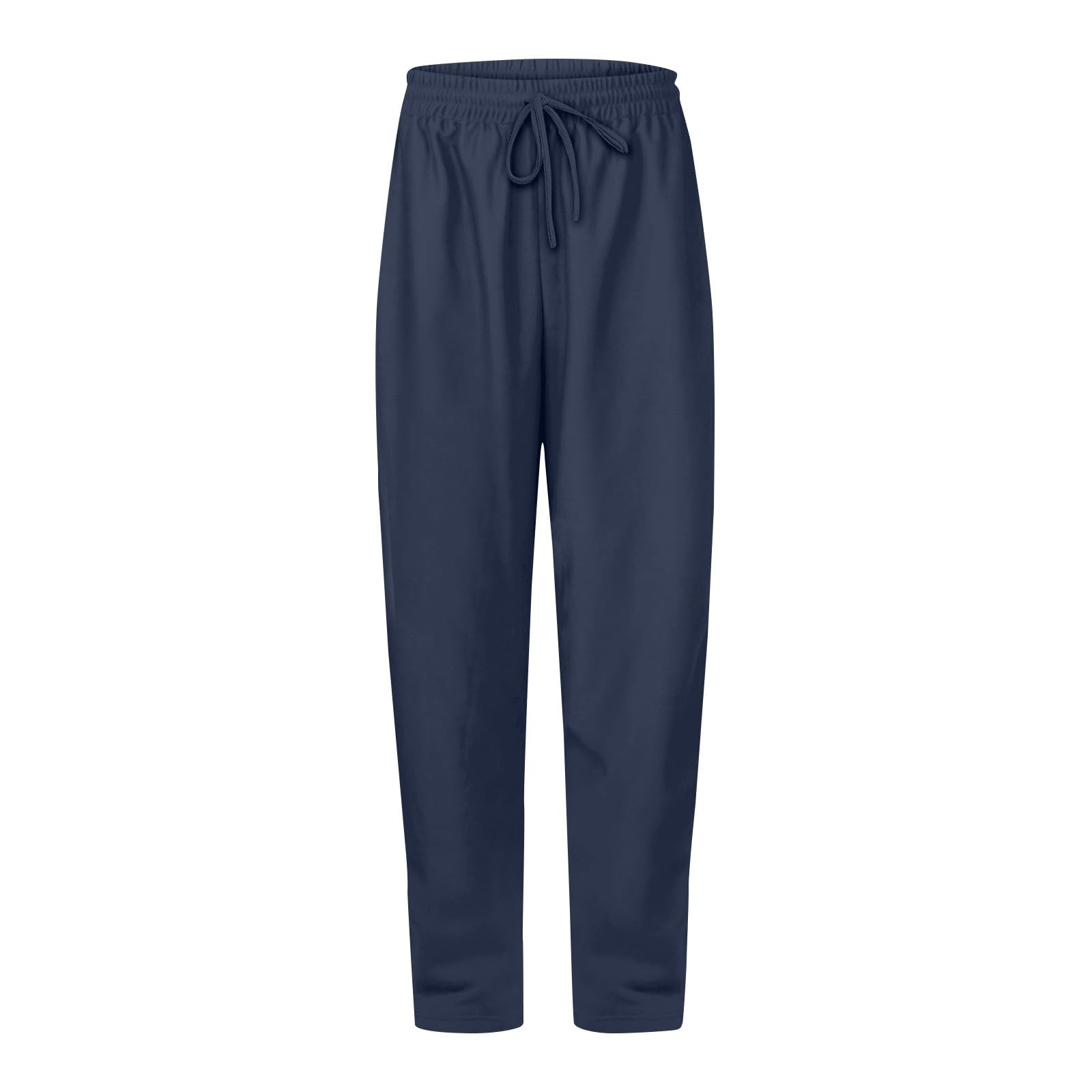 Women's High Waist Fleece Joggers - Baggy Wide Leg Sweatpants with Pockets & Drawstring | Comfy Lounge Pants for Yoga, Running, Travel & Home Relaxation