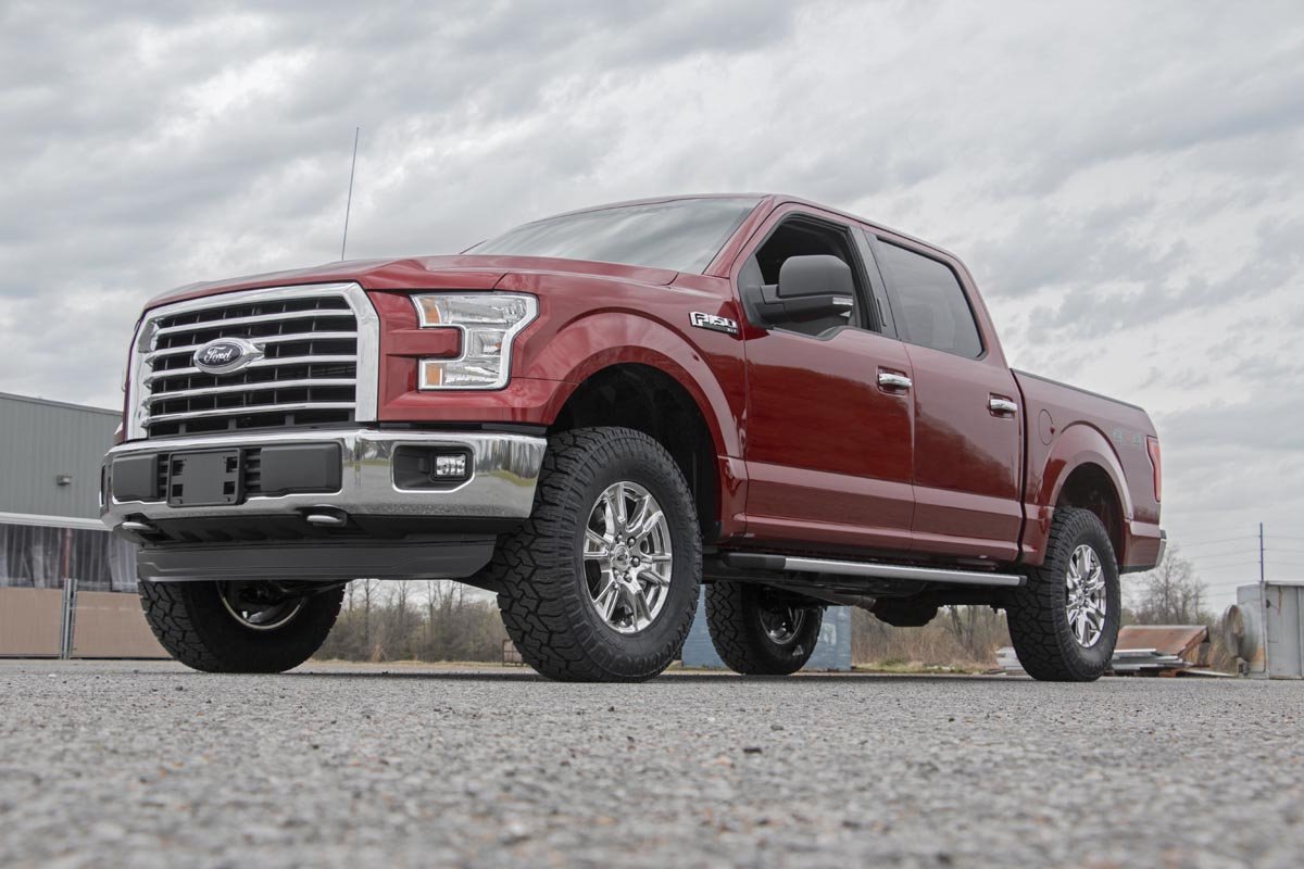 2 Inch Lift Leveling Kit | Loaded Strut Assembly for Ford F-150 4WD (2014-2022) | Off-Roading & Truck Suspension Upgrade
