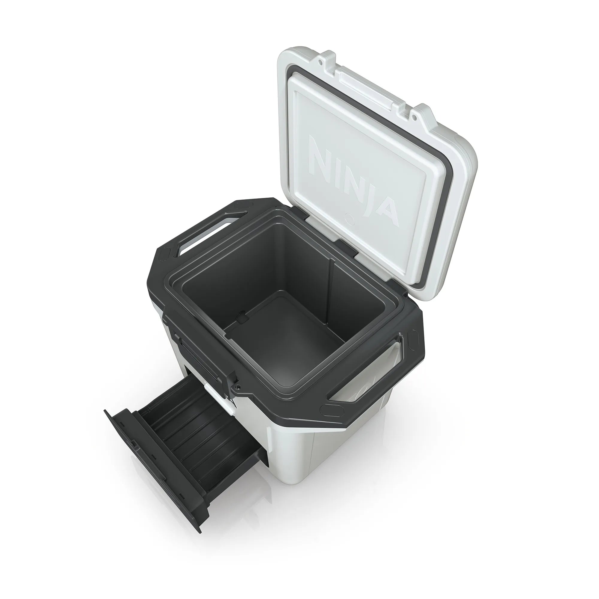 Ninja FrostVault 28L Hard Cooler with Dry Zone - Premium Insulated Cooler for Camping, Beach, Tailgating & Outdoor Adventures - Keeps Food & Drinks Cold for Days