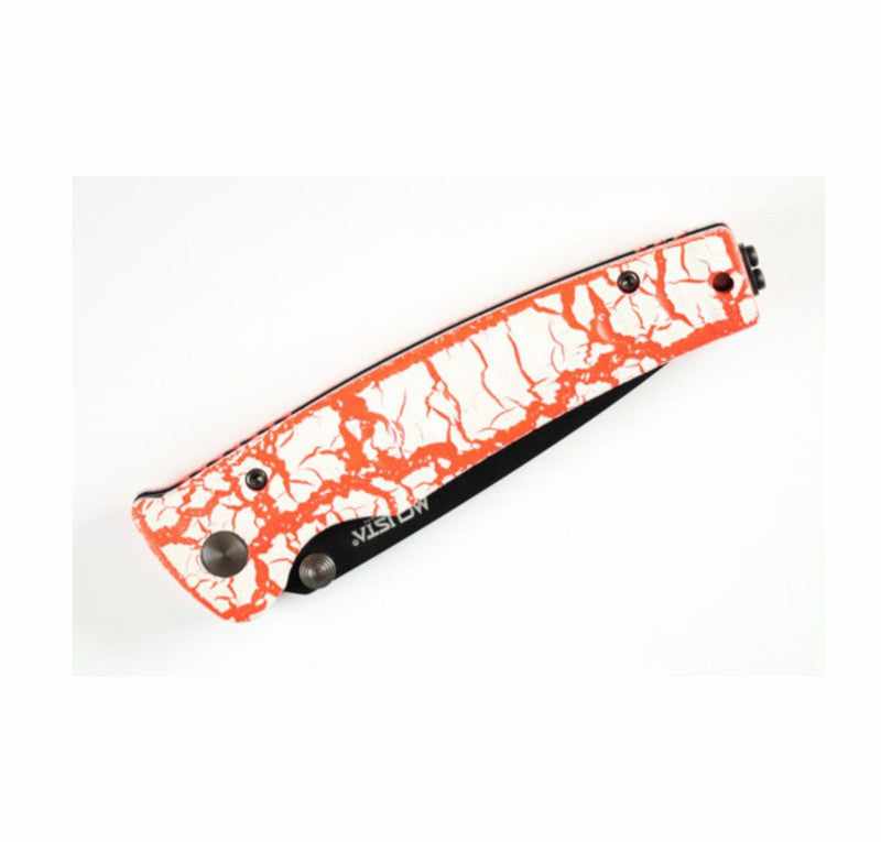 Limited Edition Mcusta Katana VG-10 Core San Mai Orange/White 4.25