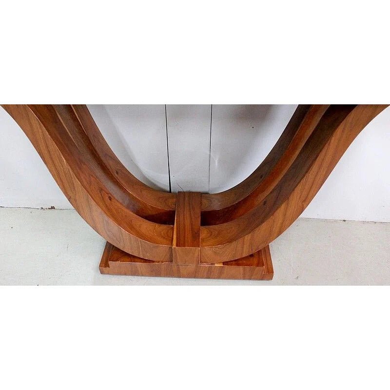 Handmade Designer Antique Solid Wood Console Table - Rustic Side Table for Living Room, Entryway & Hallway Decor