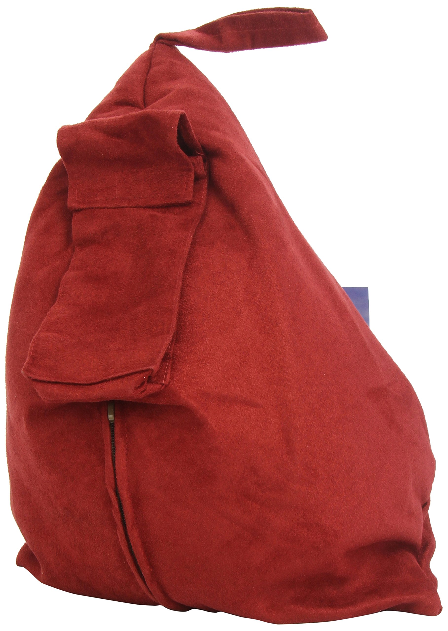 The Book Seat Red/Cinnabar - Adjustable Book, iPad & E-Reader Holder - Perfect for Reading in Bed, Travel & Hands-Free Reading
