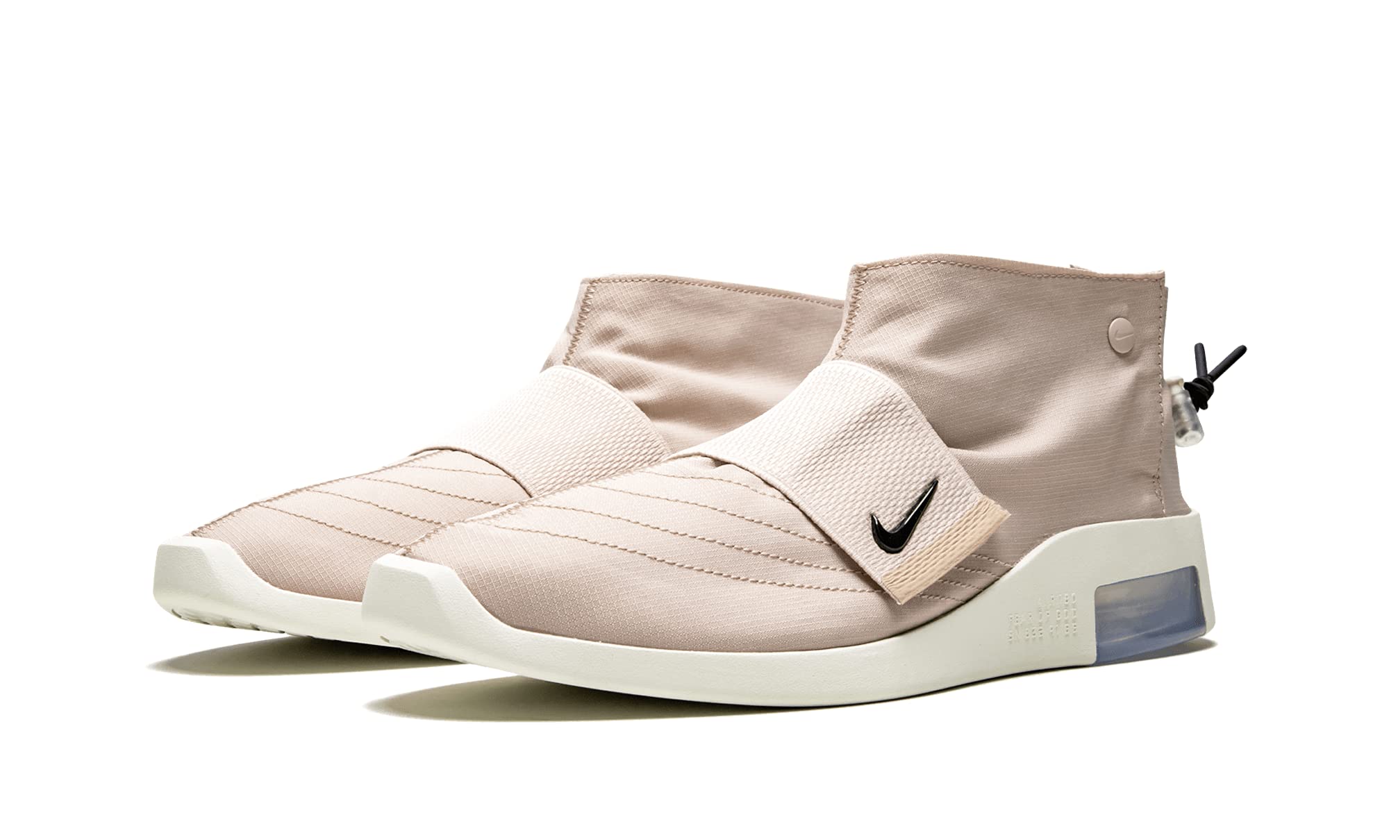 Nike Air Fear of God Moccasin Sneakers for Men - Pure Platinum/Black - Comfortable Slip-On Loafers for Casual Wear, Street Style & Everyday Outfits