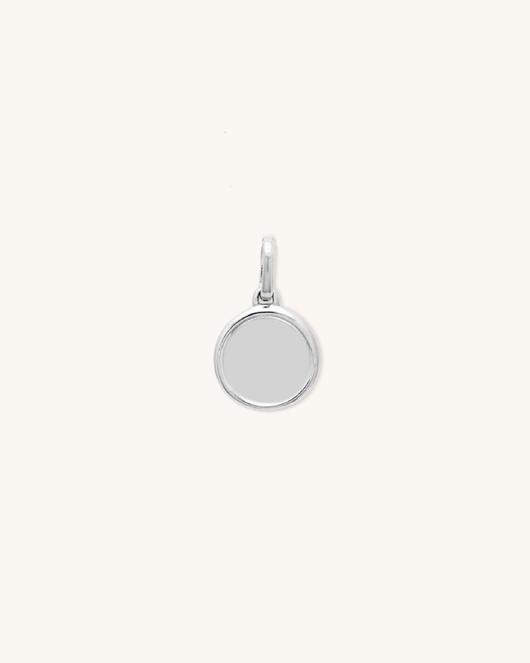 Love Token Pendant Round - Sterling Silver Heart Locket Necklace for Women | Romantic Gift for Anniversary, Valentine's Day & Special Occasions