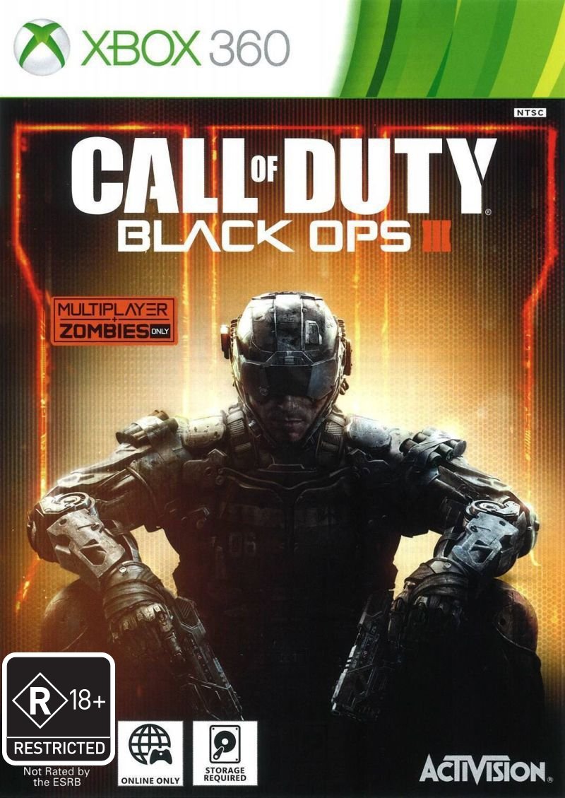Call of Duty: Black Ops III - Xbox 360 Game (PAL Version) | Action-Packed First-Person Shooter for Thrilling Multiplayer Battles & Zombie Mode | Perfect for Gaming Nights & Competitive Play