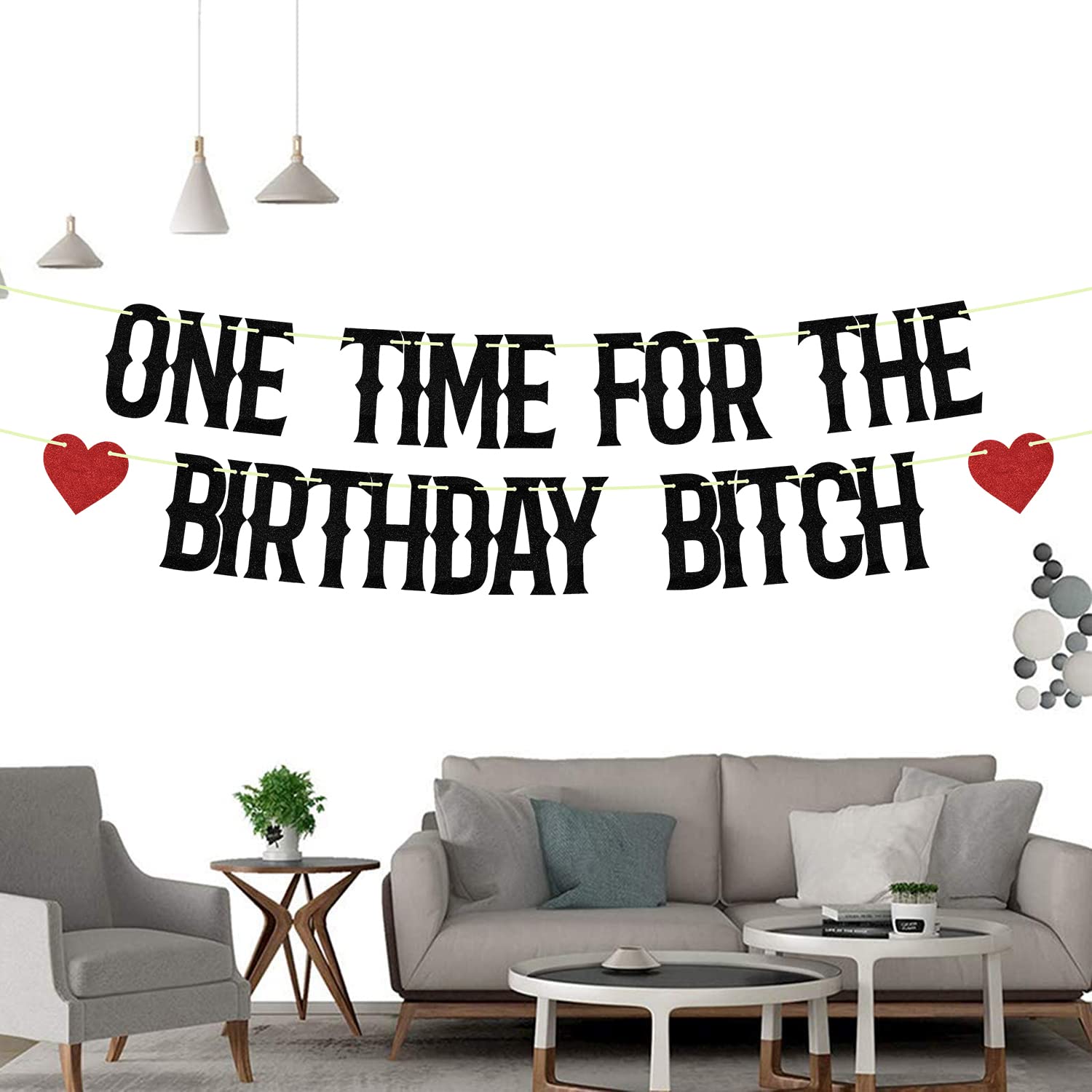Funny Birthday Banner for Adults - 'It's My F*cking Birthday' Bunting Backdrop Sign - Perfect for Adult Birthday Party Decorations & Hilarious Celebration Photos