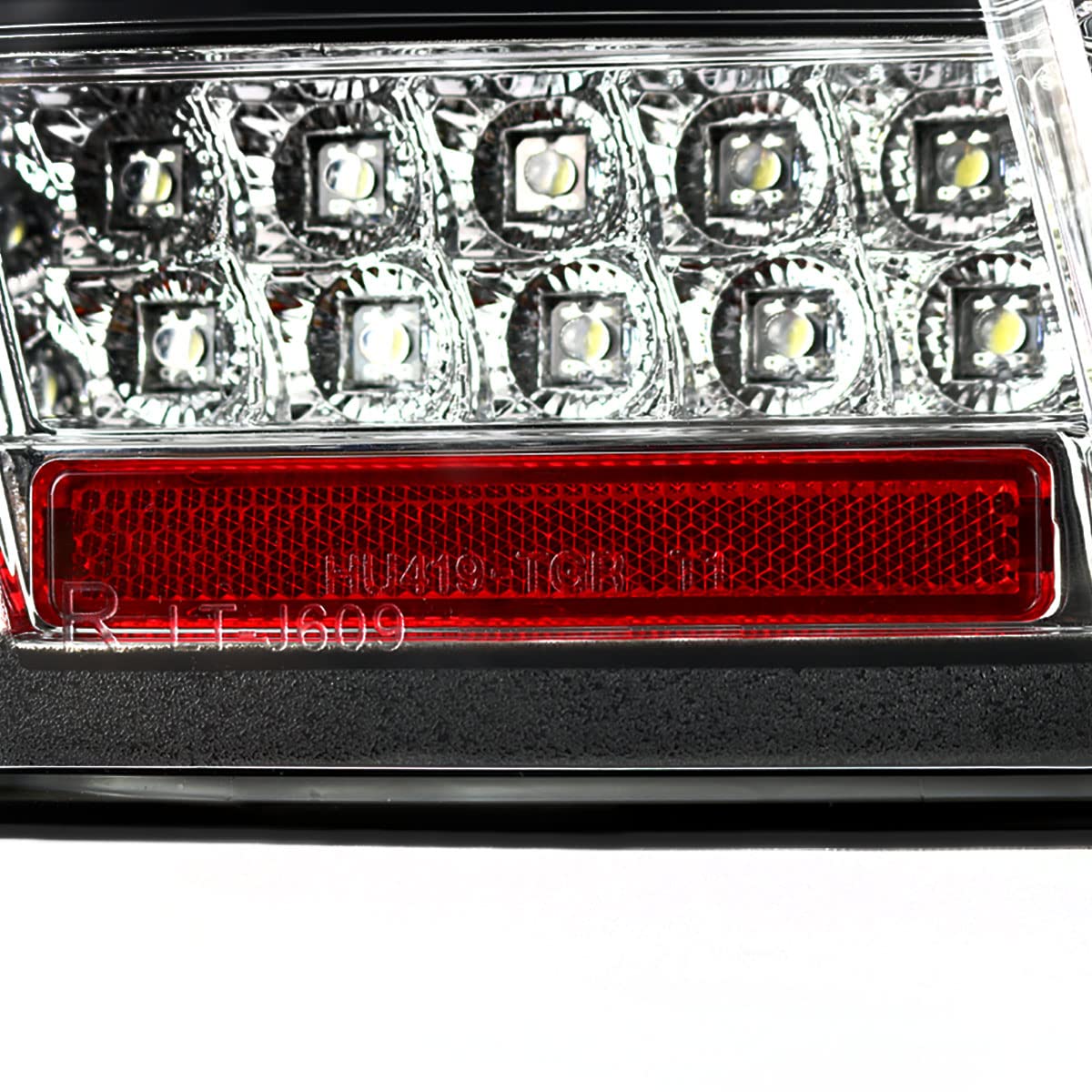 Black LED Sequential Turn Signal Tail Lights & Brake Lamps for 99-04 Cars - Upgrade Your Vehicle's Style & Safety for Night Driving & Custom Looks