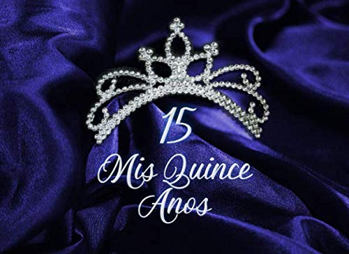 Quinceanera Signature Guest Book - Elegant Blue Edition for Memorable 15th Birthday Celebrations & Keepsake