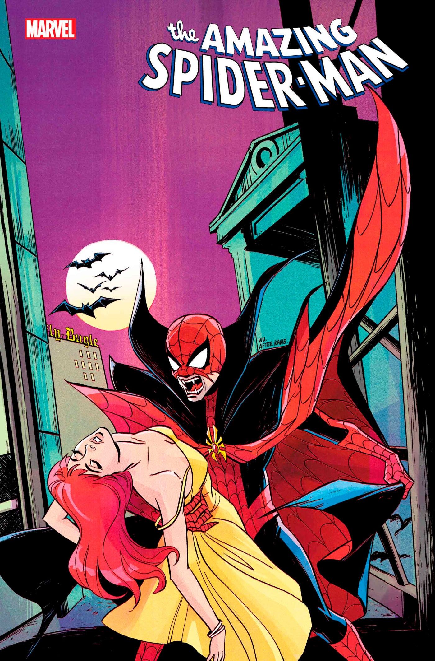 Amazing Spider-Man #48 B Annie Wu Vampire Variant (04/24/2024) - Marvel Comics Collector's Edition - Perfect for Comic Book Enthusiasts, Gift for Superhero Fans, and Home Display