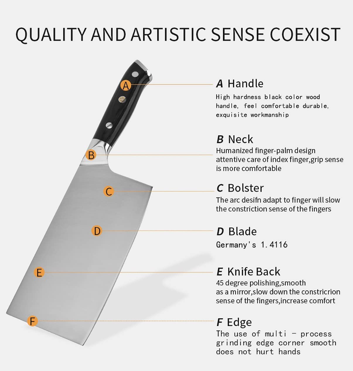 Premium 8-inch Japanese Chef Knife Set - 9-Piece German 1.4116 Steel Kitchen Knives with Fruit & Butcher Knives | Professional Cooking Tools for Home Chefs, Outdoor Camping & BBQ | BY ZZYY