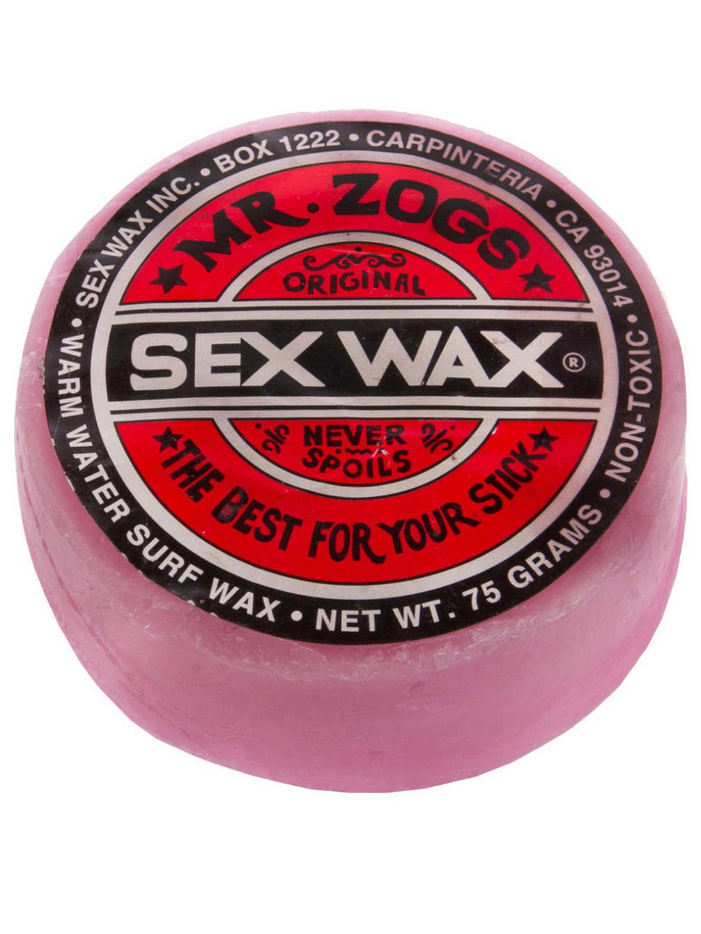 Sex Wax Surf Wax - Warm Water Formula for Surfboards & Snowboards - Ideal for Cold Water Surfing & Winter Sports