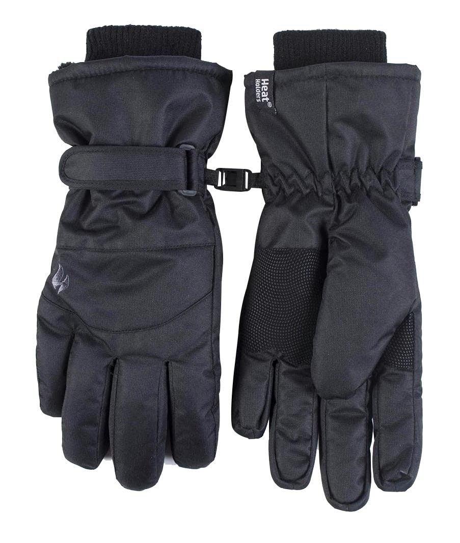 Heat Holders Men's Extra Warm Waterproof Insulated Winter Thermal Ski Gloves - Perfect for Snowboarding, Skiing & Cold Weather Outdoor Activities