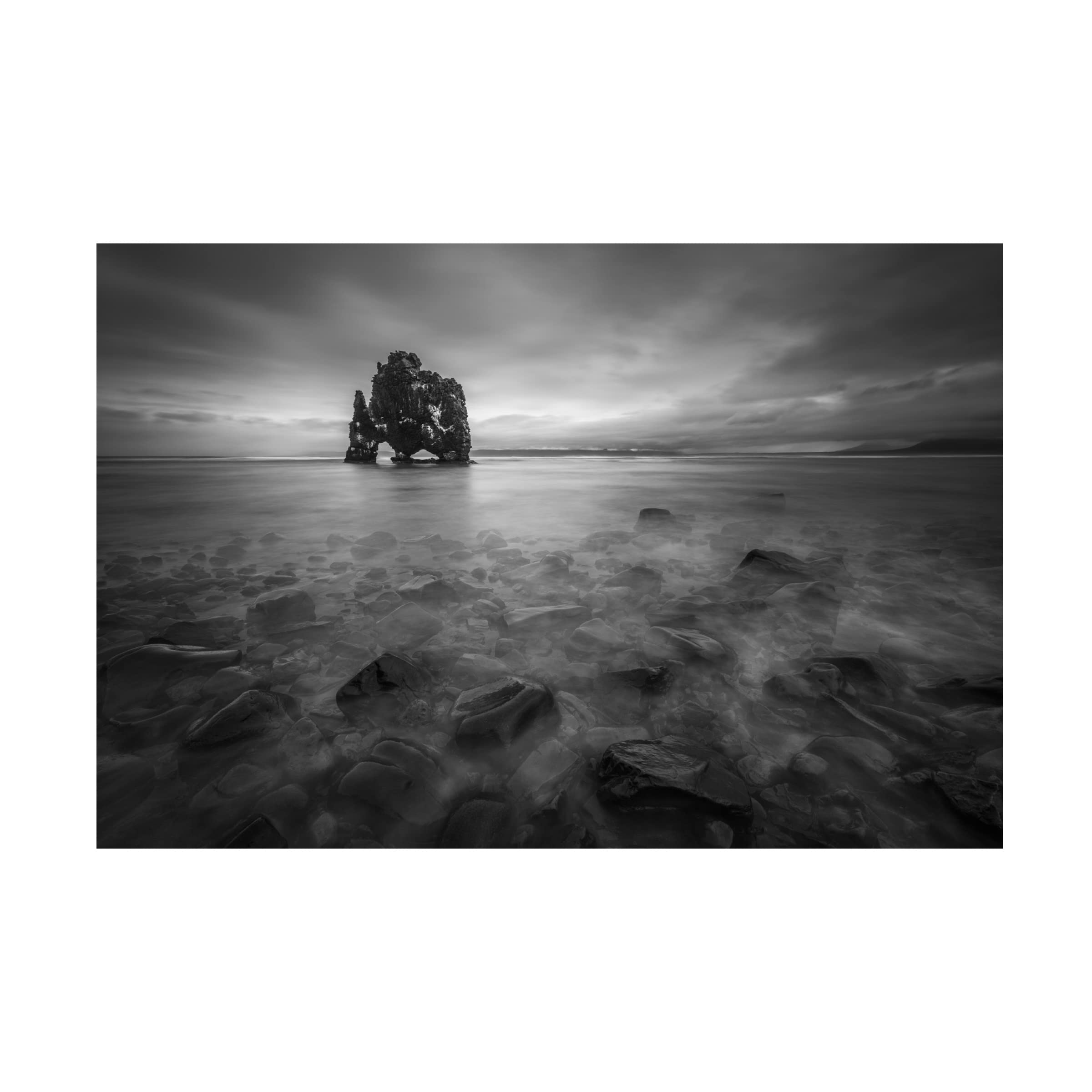 Raymond Hoffmann 'Hvastserkur' Canvas Art Print - Premium Trademark Fine Art Wall Decor for Living Room, Bedroom & Office