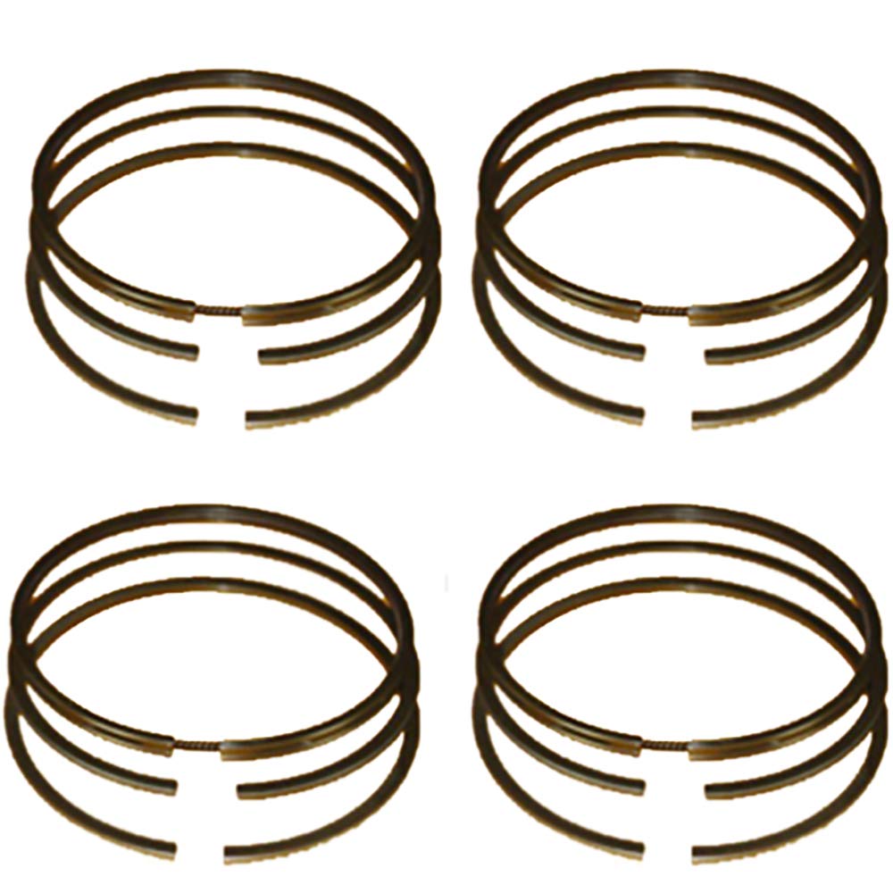 RAParts 9S3068 - 4 Piston Ring Sets (12 Rings Total) Compatible with Caterpillar CAT 3304 Engine | Heavy Duty Diesel Engine Repair & Maintenance Parts for Construction Equipment