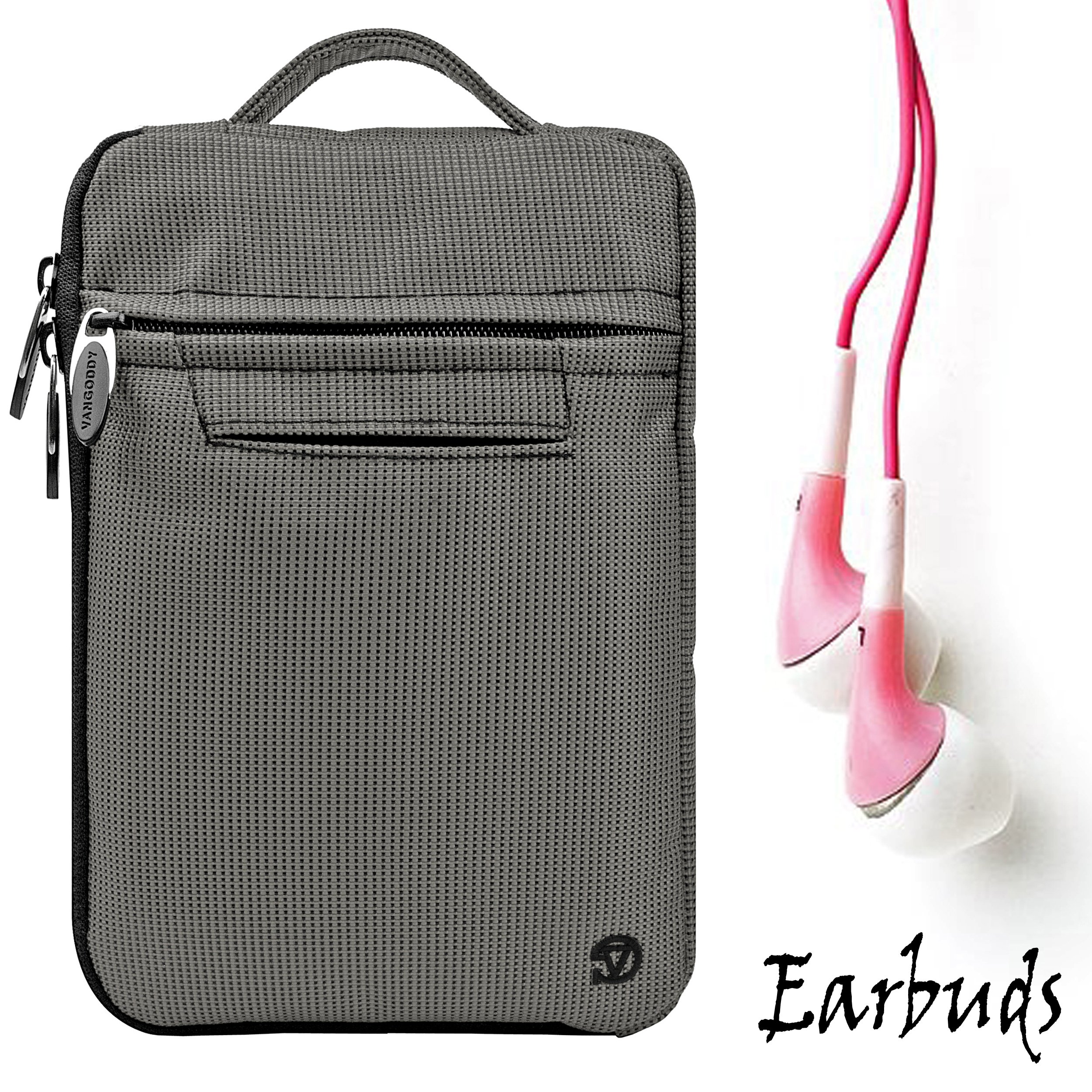 Durable Gray Nylon Protective Sleeve Case for Amazon Kindle Touch (6
