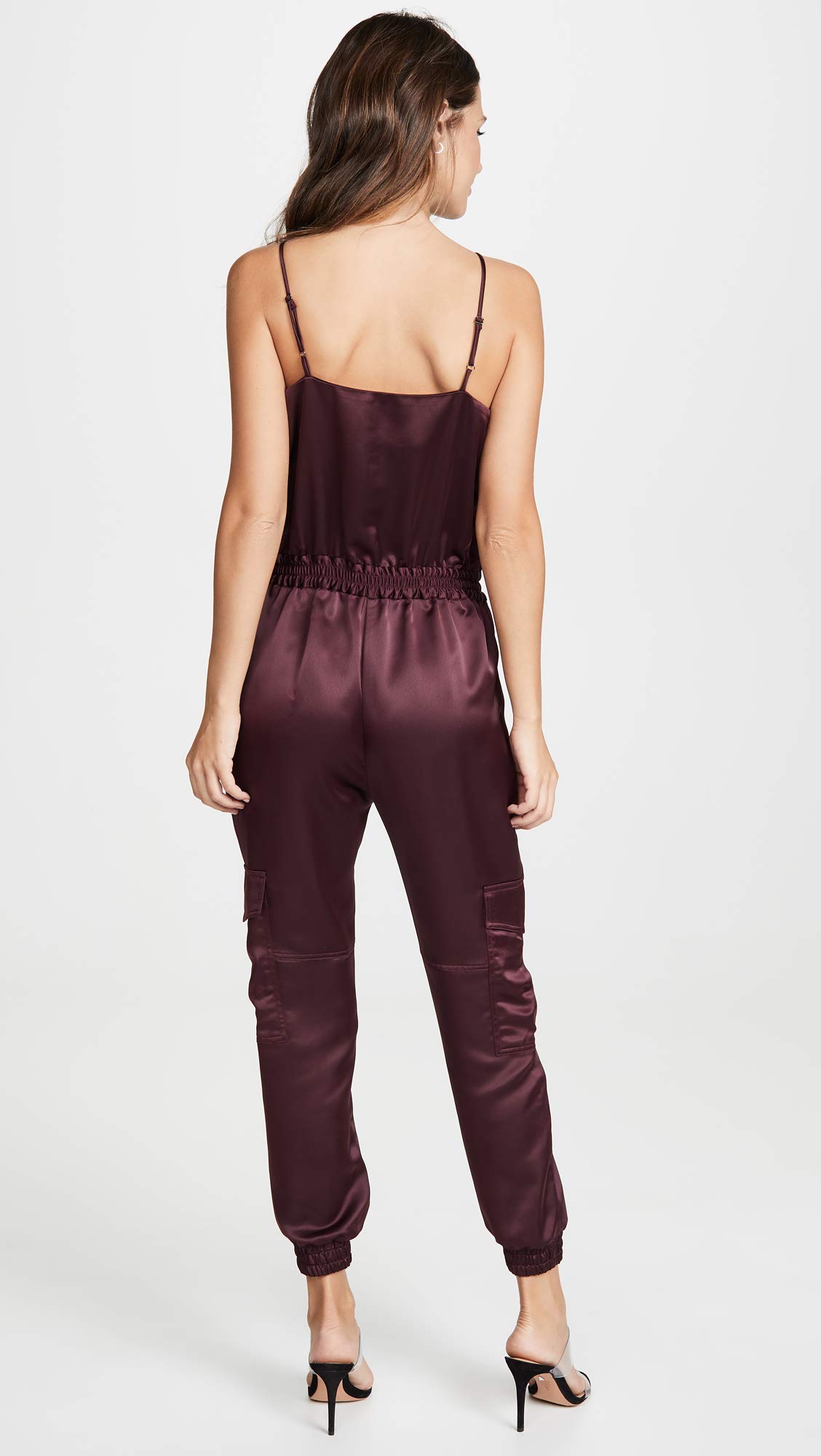 Parker Women's Khloe Sleeveless Tie Waist Utility Jumpsuit | Casual Summer Outfit | Perfect for Beach, Brunch & Outdoor Activities