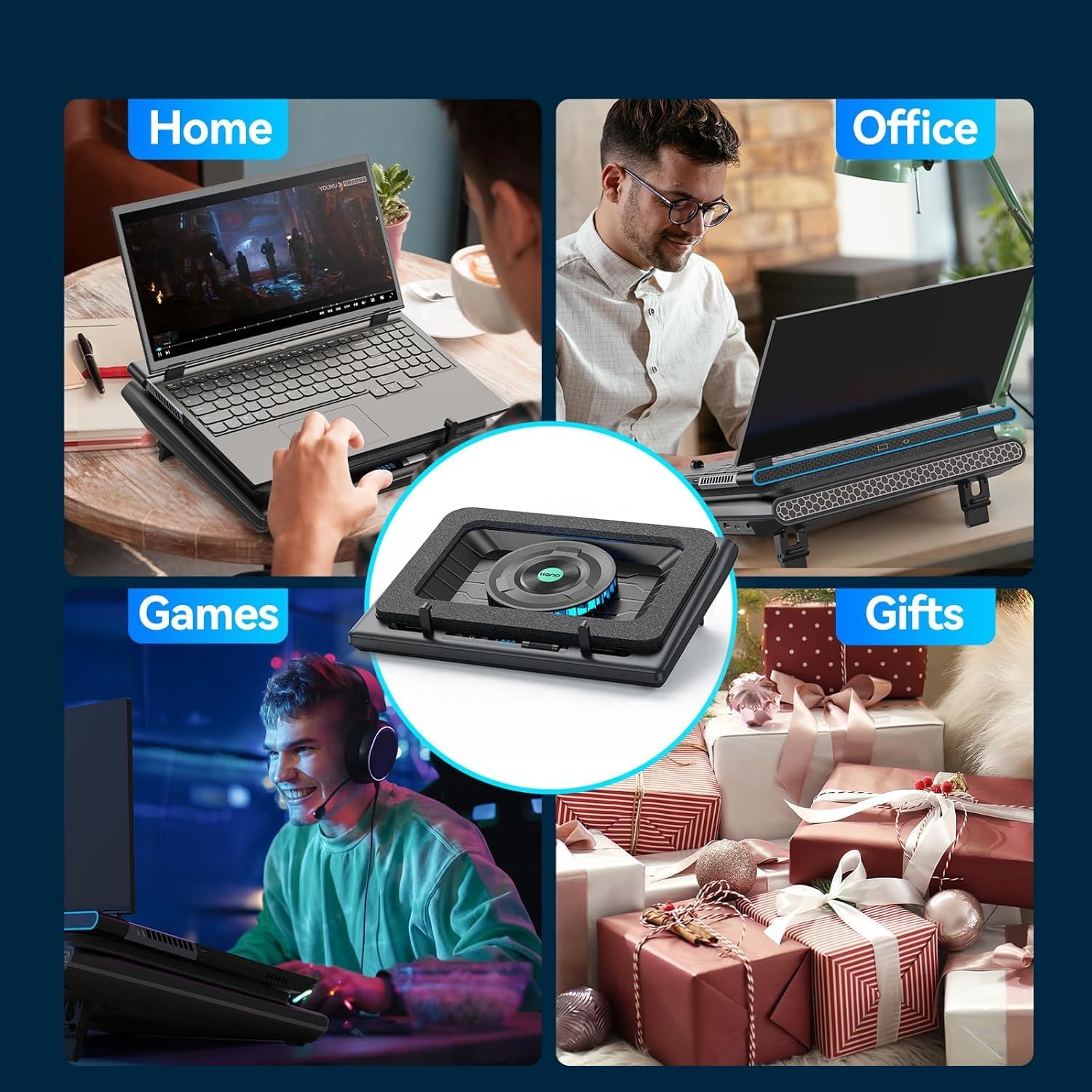 Llano Gaming Laptop Cooler - 5.5