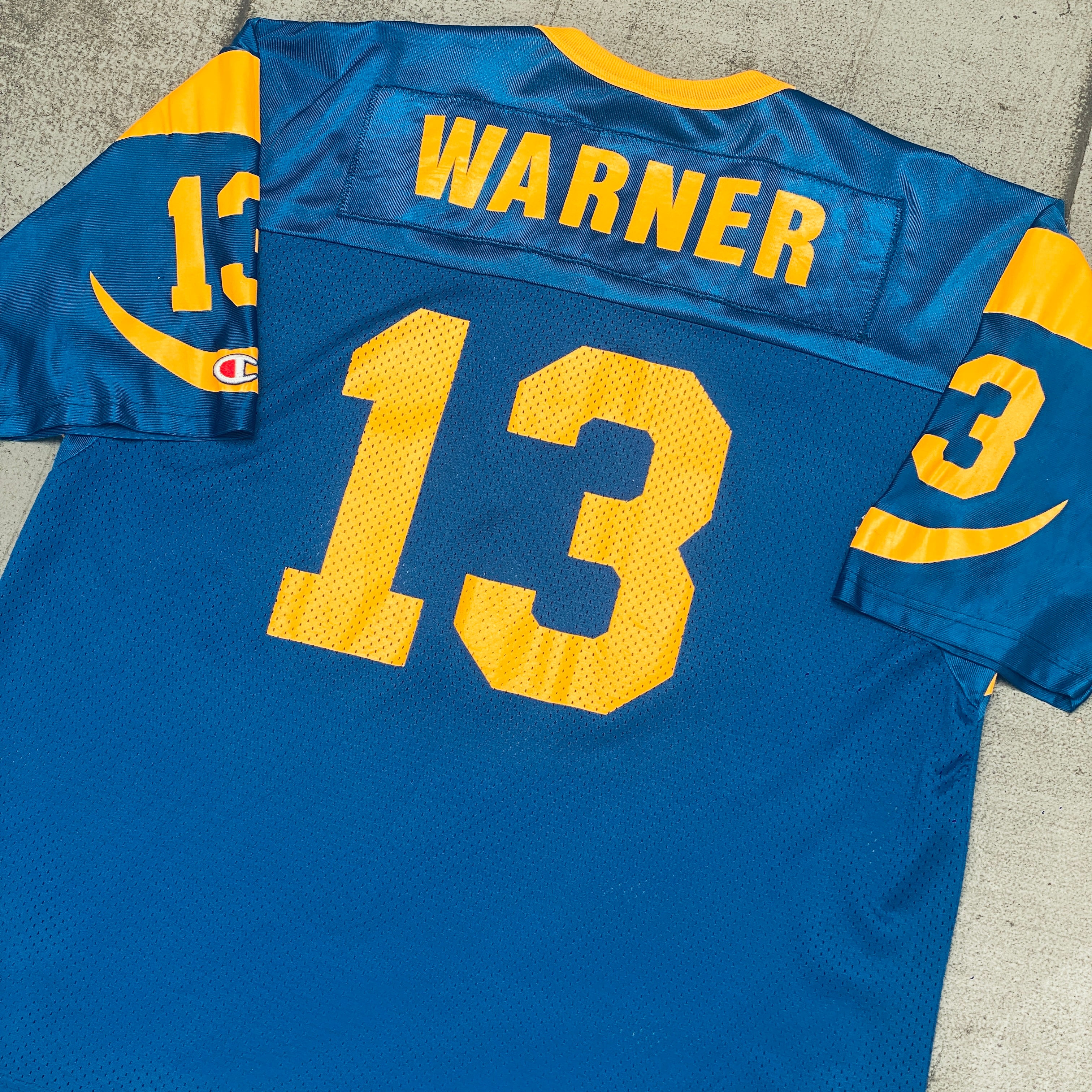 St. Louis Rams Kurt Warner 1999/00 Jersey XL/XXL - NFL Vintage Football Fan Gear for Game Day & Collectors