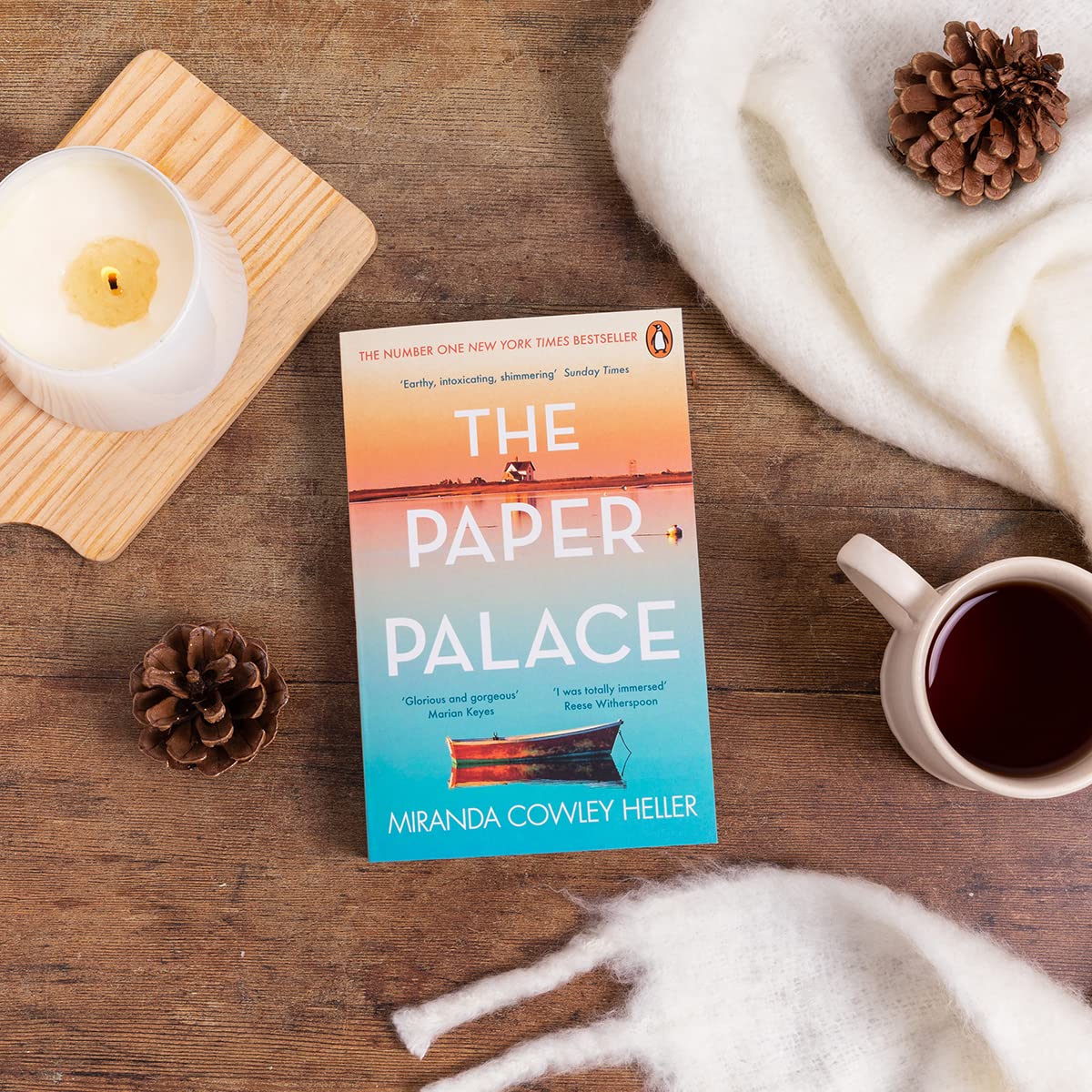 The Paper Palace - Best Selling Hardcover Novel by Miranda Cowley Heller | Family Drama & Summer Romance Book for Beach Reading & Book Clubs