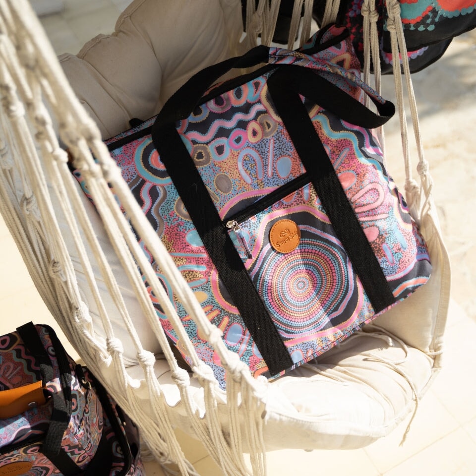 Waterproof Beach Bag for Camping & Outdoor Adventures - Moonlight Beach Essential for Picnics, Travel & Summer Fun