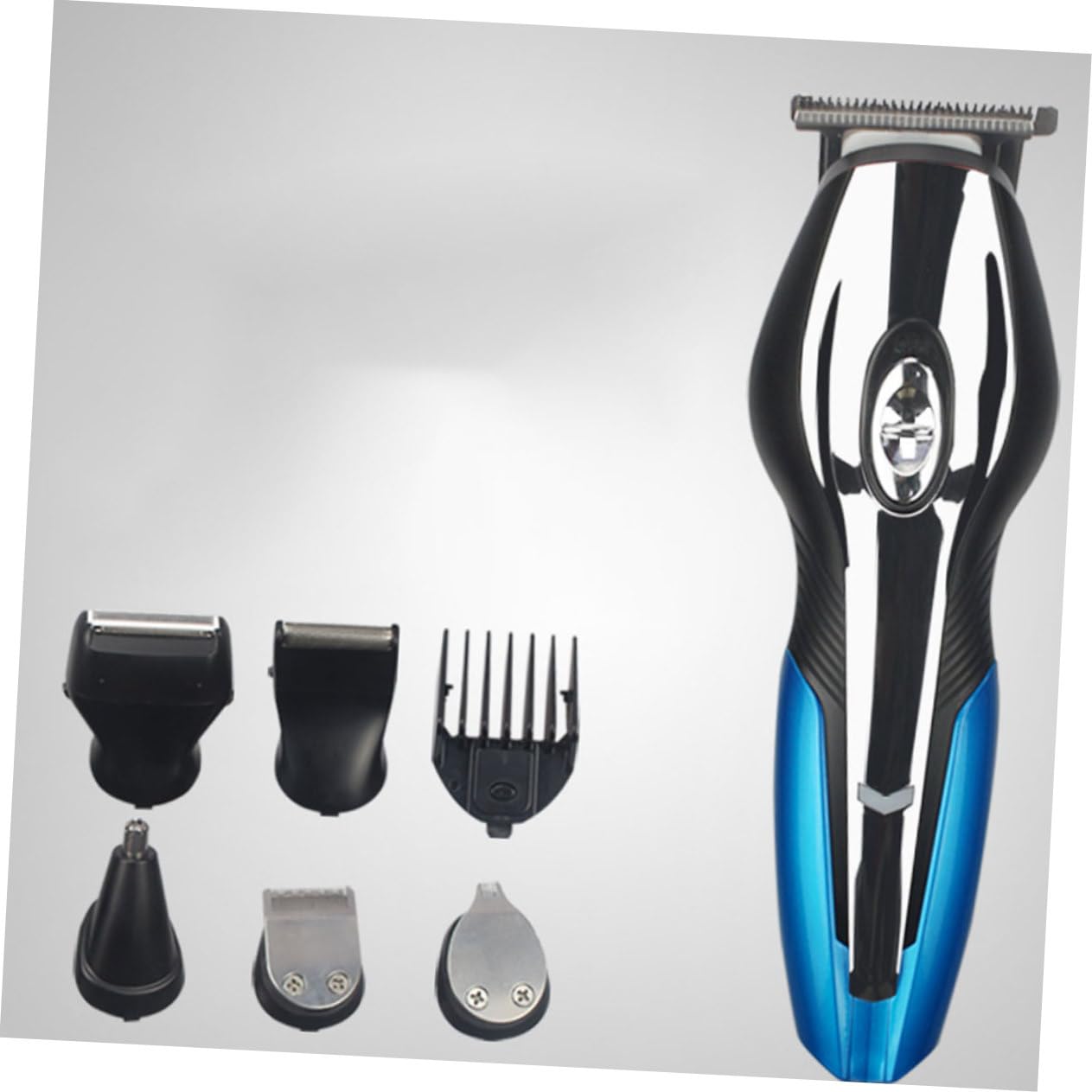 Rechargeable Electric Shaver & Trimmer for Men - 1PC Facial Grooming Kit with Precision Blades | Perfect for Travel, Daily Shaving & Beard Trimming at Home or Gym