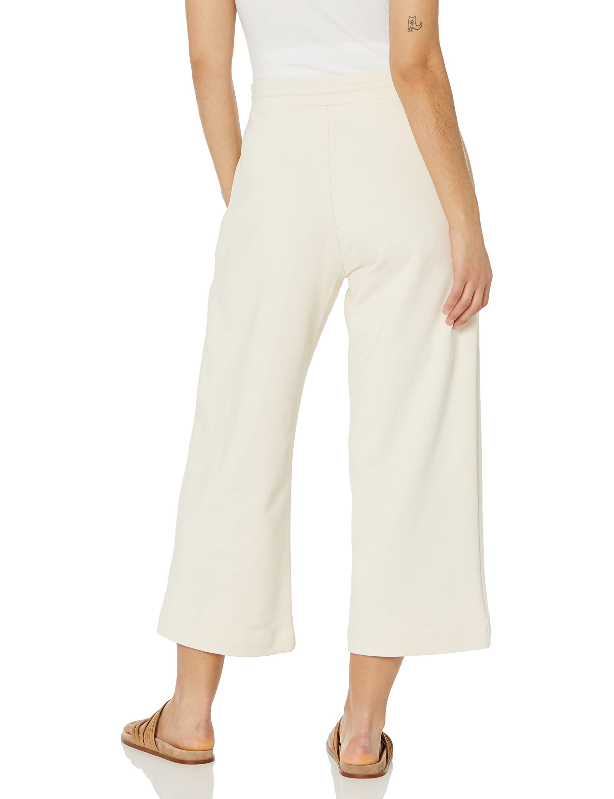 Vince Women's Wide Leg Cropped Sweatpants - Soft Lounge Pants for Yoga, Running & Casual Wear | Comfortable High Waist Joggers for Home & Travel