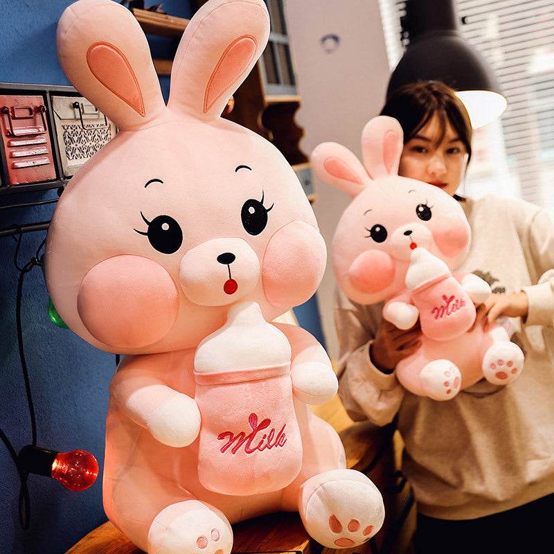 Giant Bunny Plush Toy - Soft and Cuddly Stuffed Animal for Kids, Perfect for Gifts, Nursery Decor, and Comforting Companionship