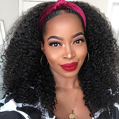 Kinky Curly Half Wig