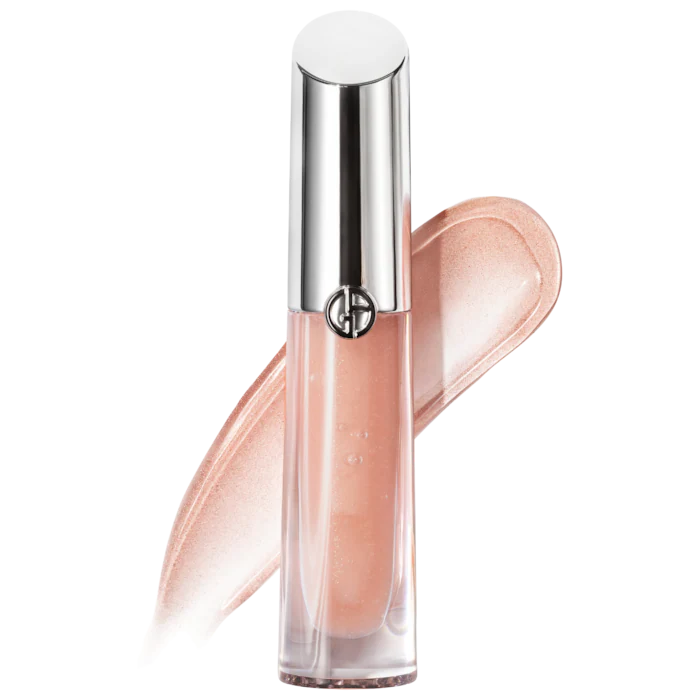 Armani Beauty Gloss Labial Prisma Glass Hydrating Lip Gloss with Squalane - Moisturizing & Shine for Day & Night Wear