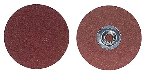 Merit Quick Change Coated Disc - TS/TSM Turn-On/Off Disc Attachment System, Type 2 Disc (Model 69957399654) | Perfect for Metal Grinding, Sanding & Surface Preparation