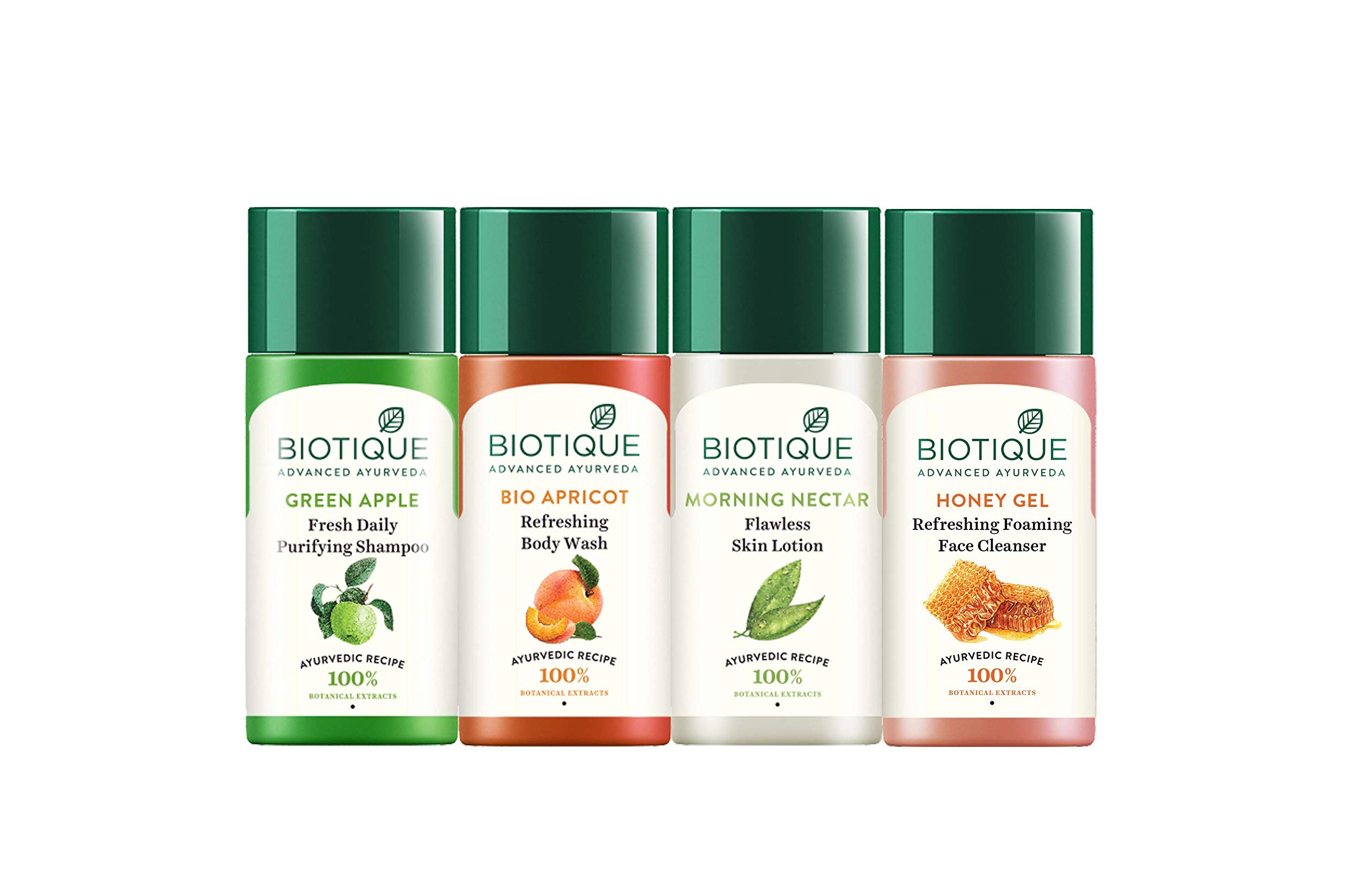 Biotique Travel Kit - Organic & Natural Skincare Essentials for On-the-Go | Perfect for Vacation, Gym & Business Trips