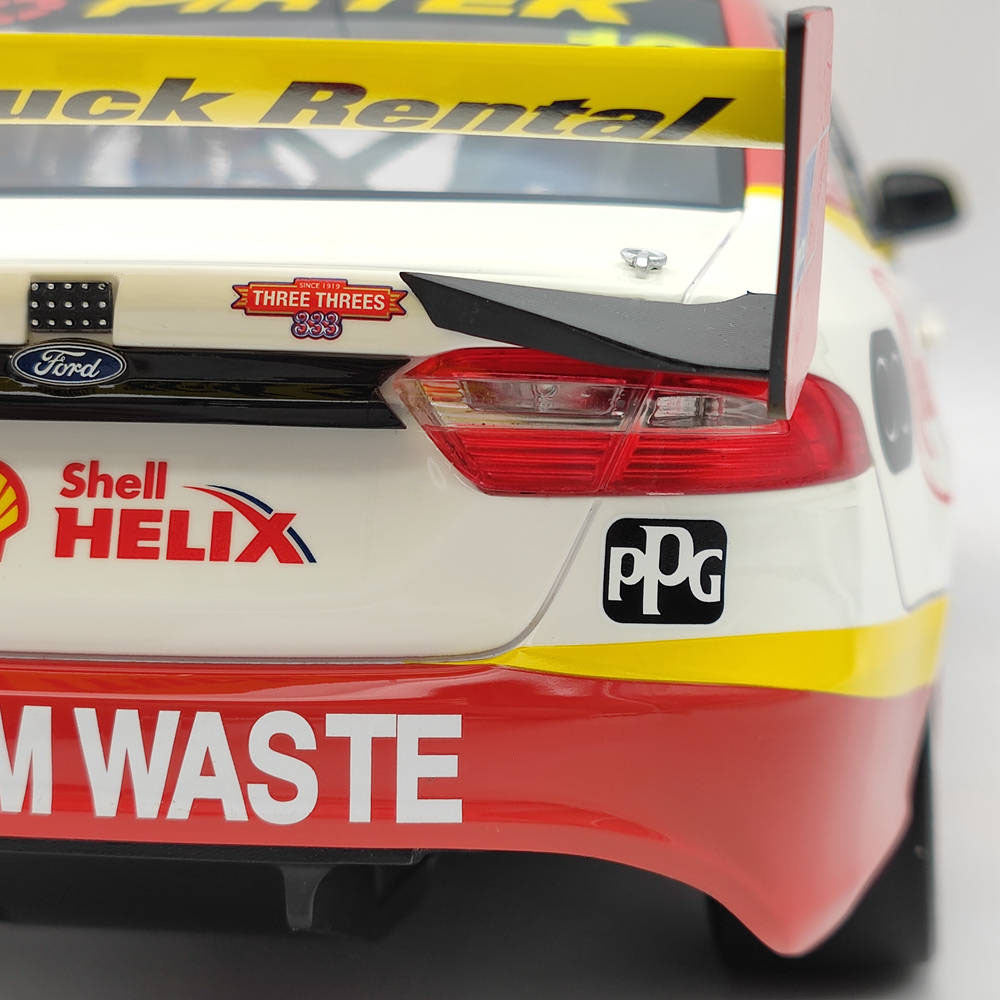 1:12 Scale SHELL V-POWER Racing Team Ford Falcon FGX Supercar 2017 #12 B12F17B - High-Quality Resin Diecast Model Car - Perfect for Collectors, Racing Fans & Gift Giving - Display, Home Decor, Office Desk Showpiece