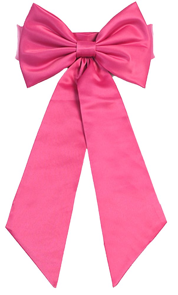Adjustable Satin Preformed Bow Sash Belt for Girls - 14 Color Options (Infant to Teen) - Perfect for Birthday Parties, Pageants & Special Occasions