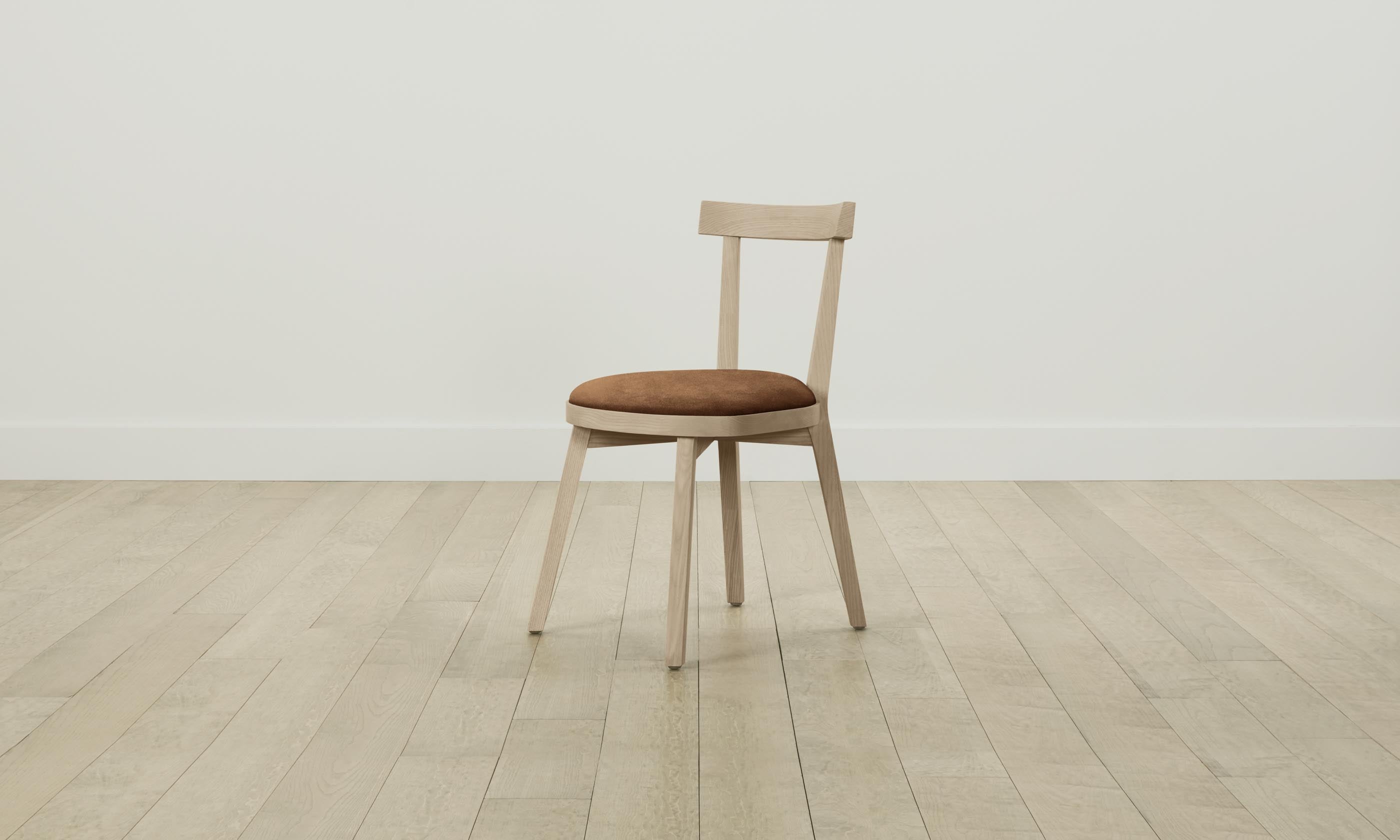 Allen Dining Chair - Performance Velvet Upholstered Seat, Modern Cider Color - Perfect for Dining Room, Kitchen, or Home Office