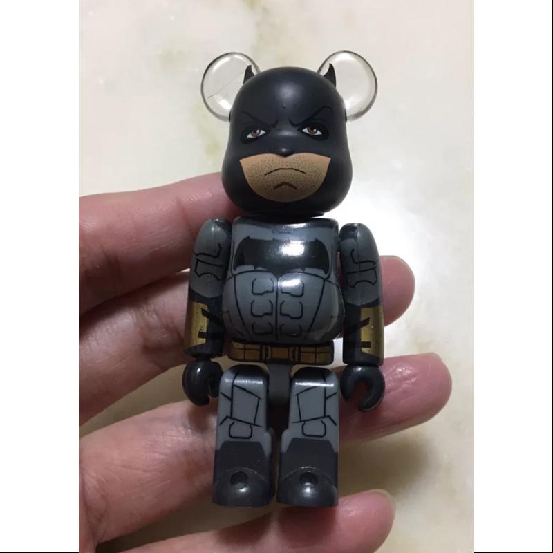 Bearbrick Series 31 HERO Knight Batman vs Superman 100% Collectible Figure - Perfect for Superhero Fans, Home Decor & Gift Giving