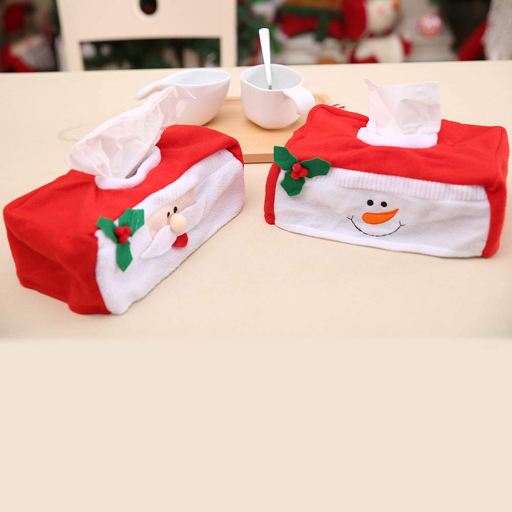 BESPORTBLE 2-Pack Napkin Holder Box - Freestanding Countertop Tissue Dispenser for Kitchen, Bar, Restaurant & Dining Room - Hand Towel Tray & Cocktail Paper Storage Container