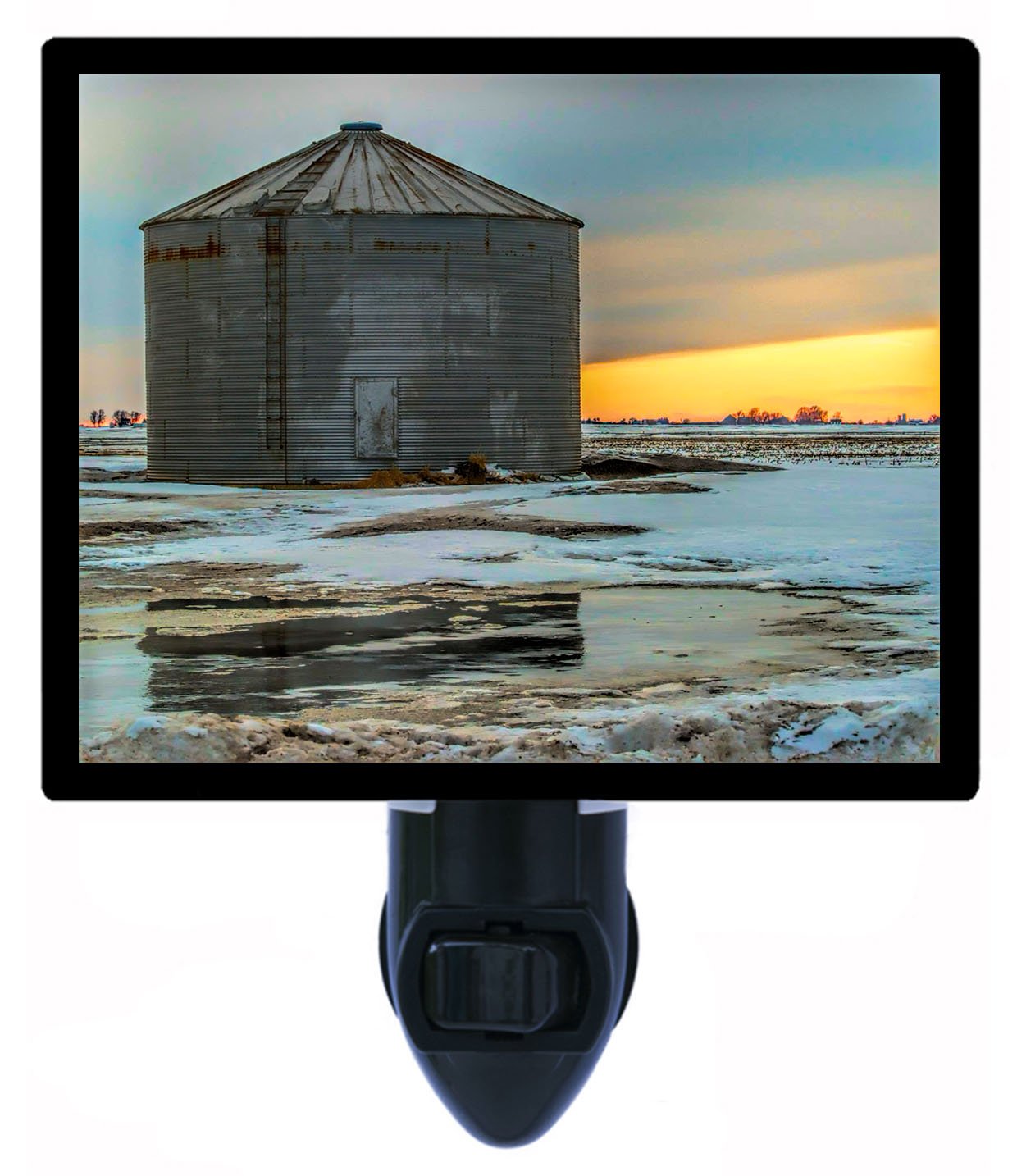 LED Night Light for Cold Storage & Farming Silos - Sunset Country Style | Perfect for Barns, Warehouses & Rural Homes