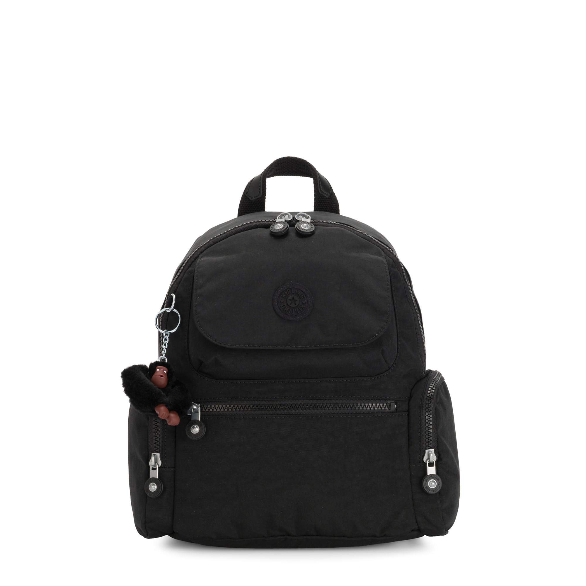 Kipling Matta Small Backpack for Women - Lightweight Travel Daypack (Black Tonal) | Perfect for Work, School & Outdoor Adventures